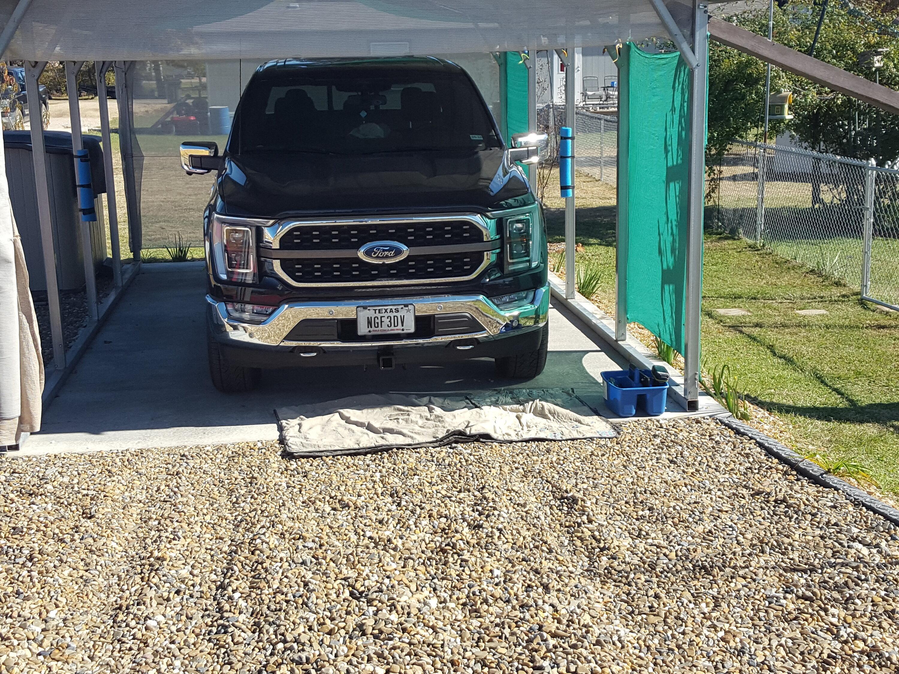 Ford F-150 Bespoke torque lift front hitch front