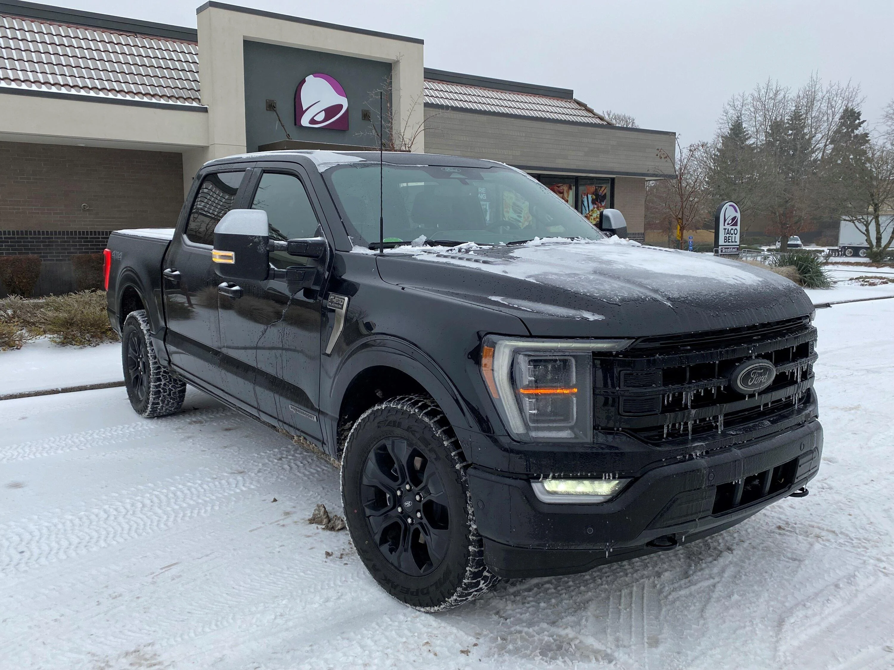 Ford F-150 Black Appearance Package, Black Platinum F-150 Front Left