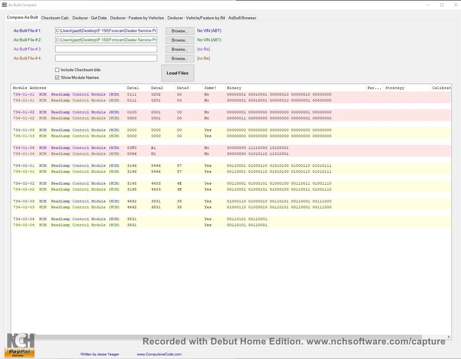 Ford F-150 Onboard Scales Wrong - Affects Headlights Galpin pre and post hcm changes for front park lamp flicker recall