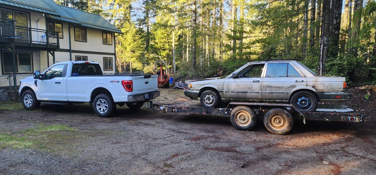 Ford F-150 First DIY Oil Change (Observations / Questions) - Ecoboost V6 garbage day