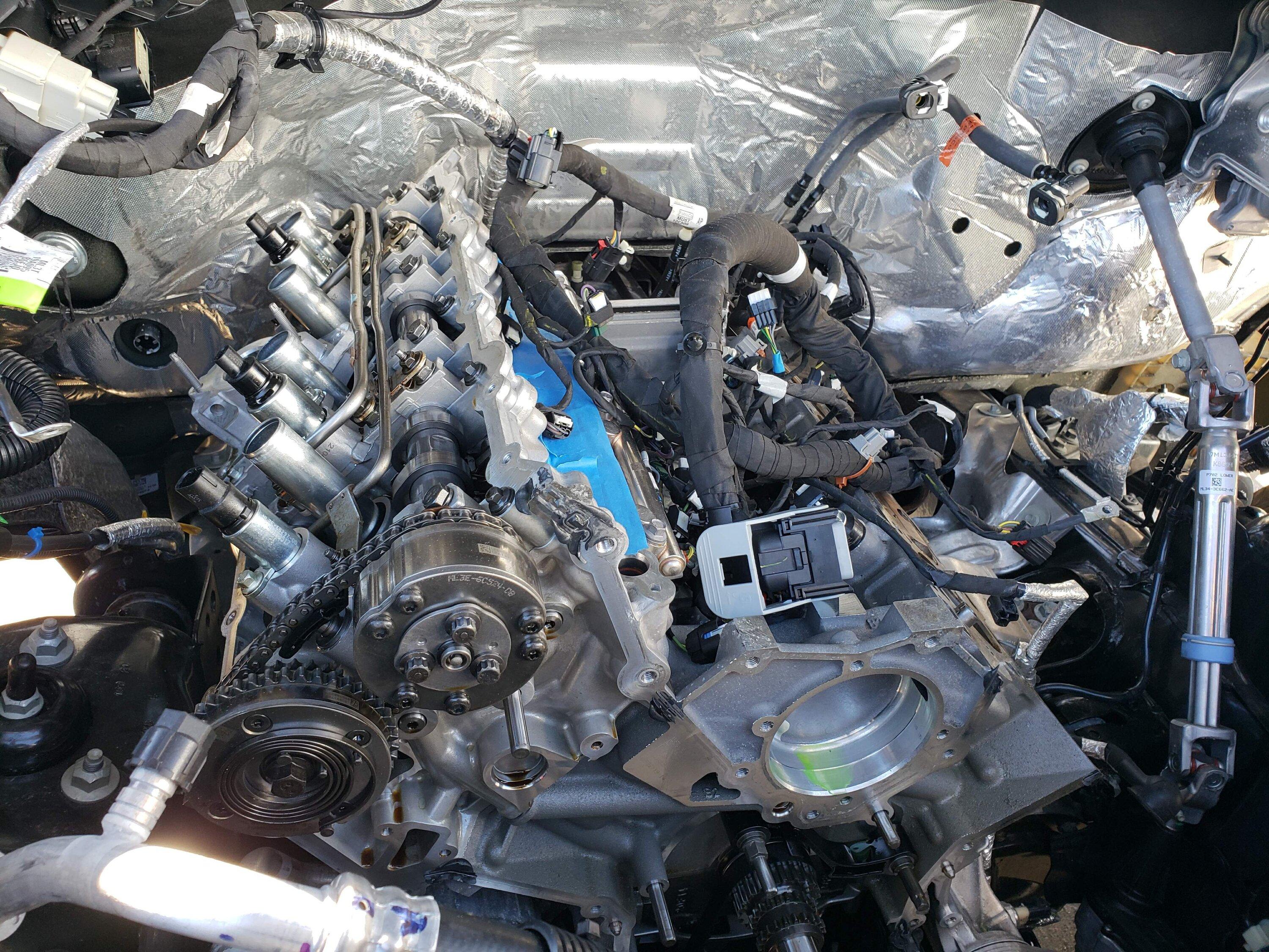 Ford F-150 5.0 Engine blown up at just under 58k miles GEN14 5.0 Timing Chain