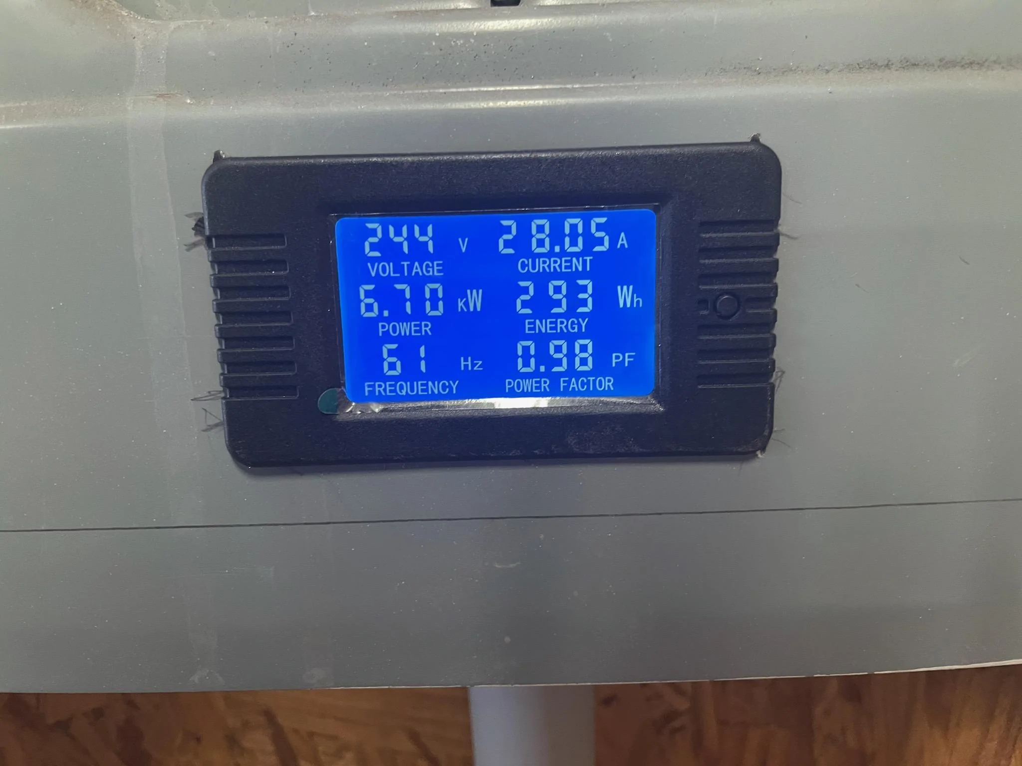 Ford F-150 Pro Power powering home A/C GenTest