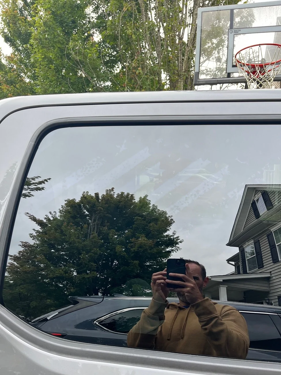 Ford F-150 Visible pattern in replacement door glass glass2