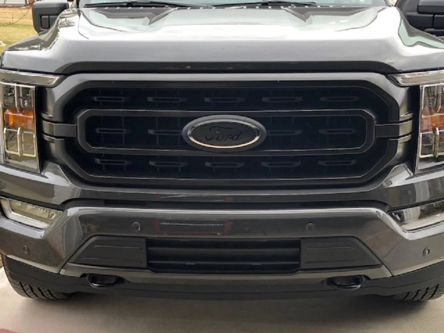 Ford F-150 Black Ford Emblems / Logos? grill decal