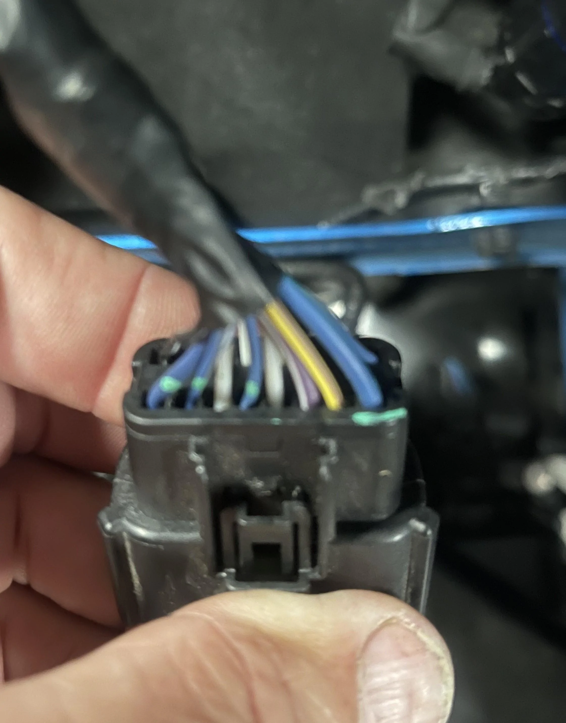 Ford F-150 Dynamic LED headlights pin out diagram headlight