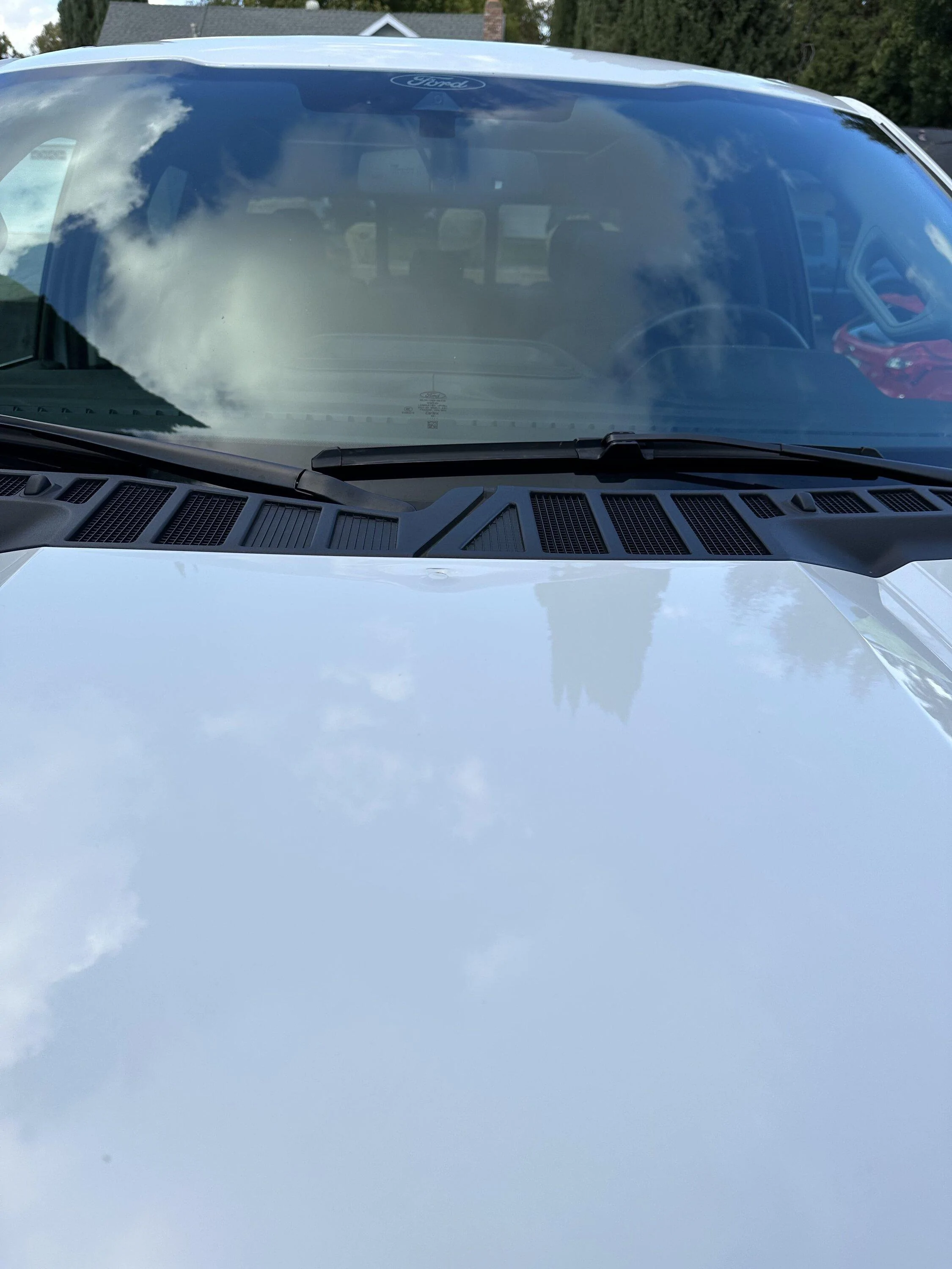 Ford F-150 Damage after service ? Hood 2