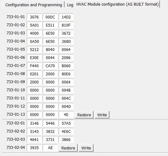 Ford F-150 Need major help. Can someone with FORSCAN knowledge help out? hvacconfig