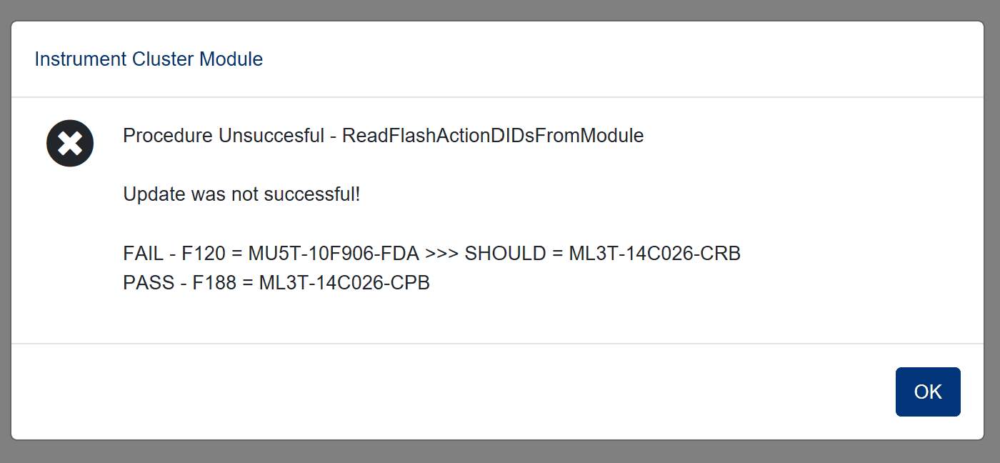 Ford F-150 ECU module programming guide using FDRS icmfail