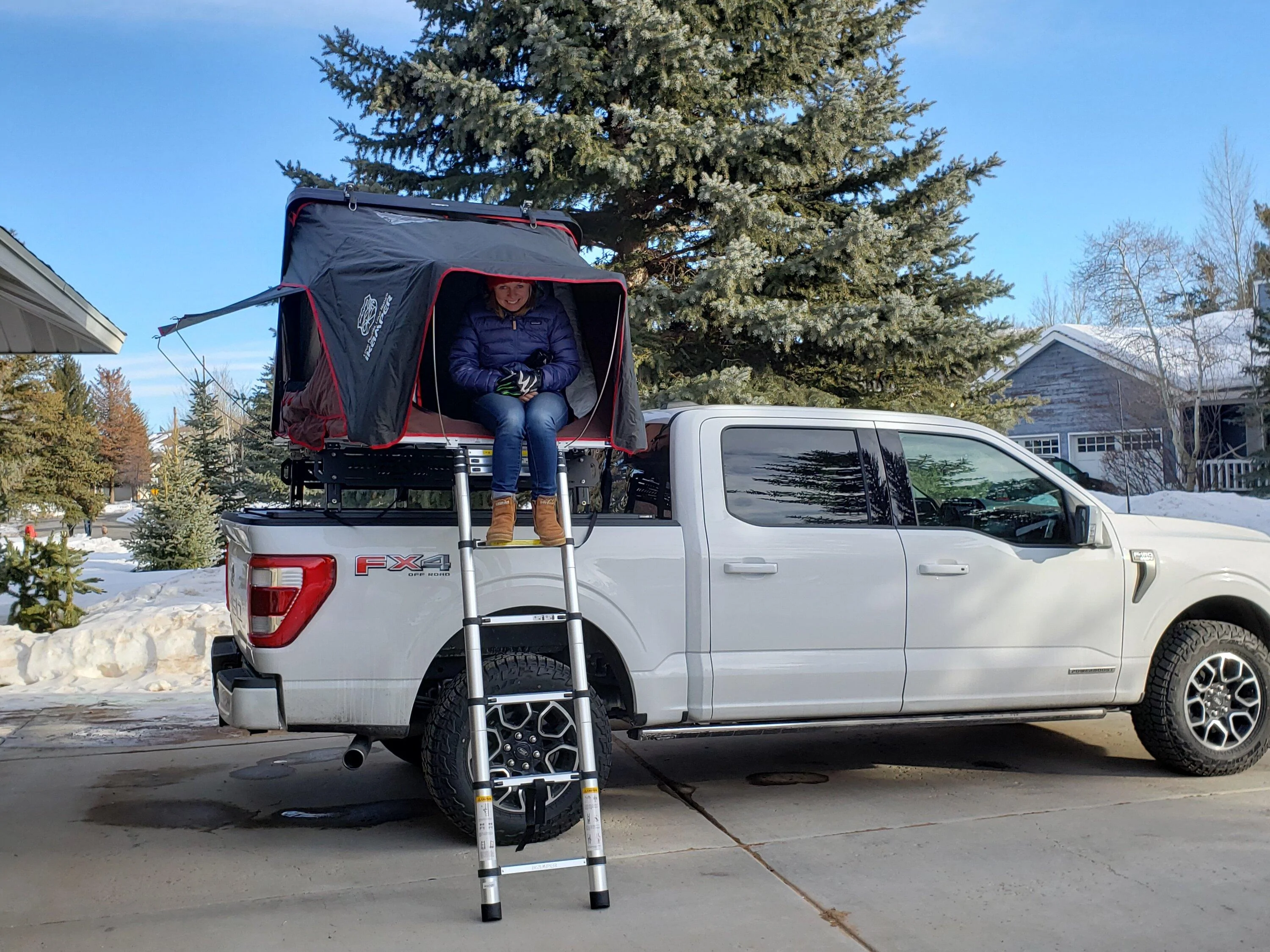 Ford F-150 Let's see your tent setups ⛺️ iKamper mini test
