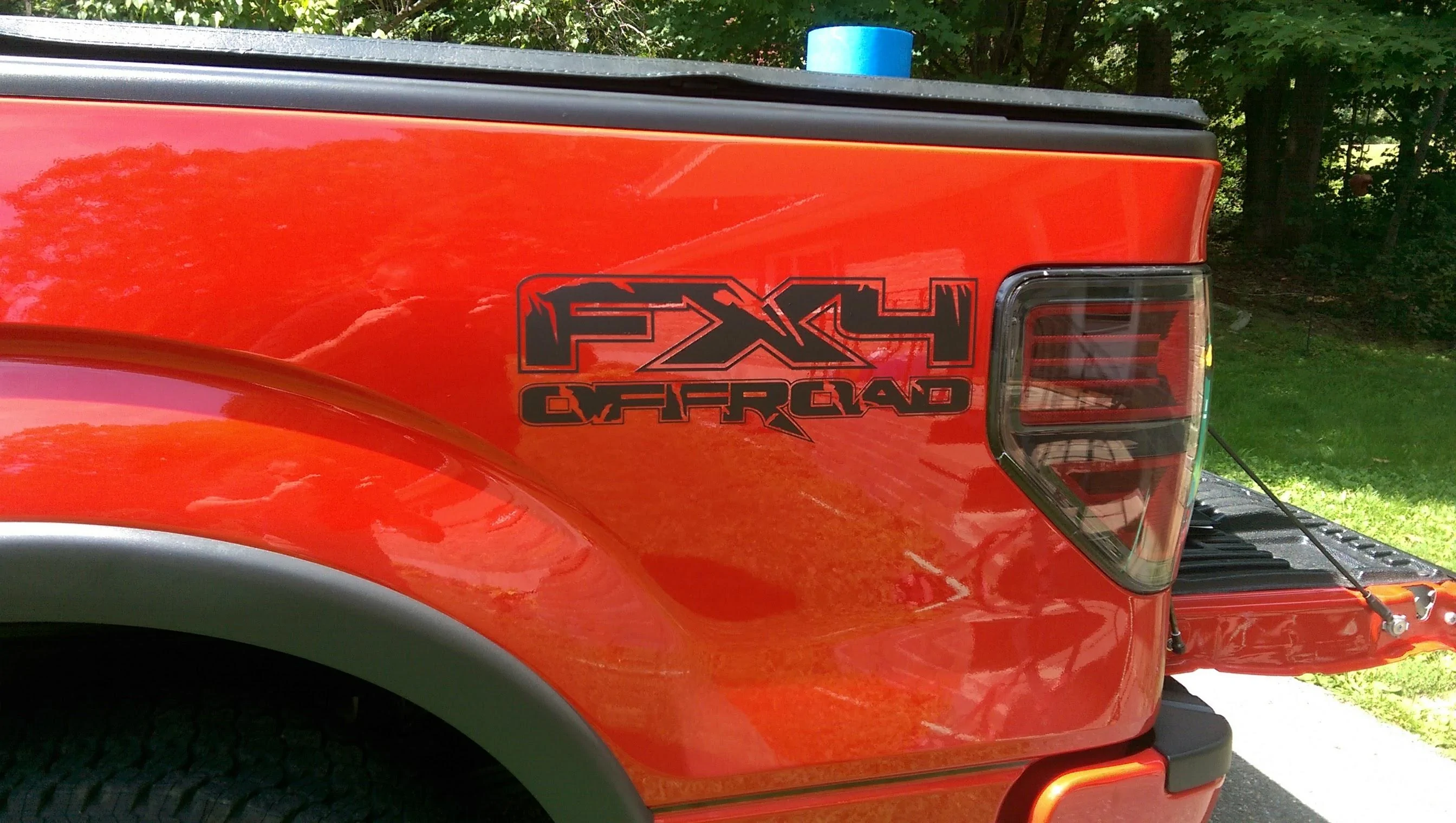 Ford F-150 Remove 4x4 sticker or leave it. IMAG1203