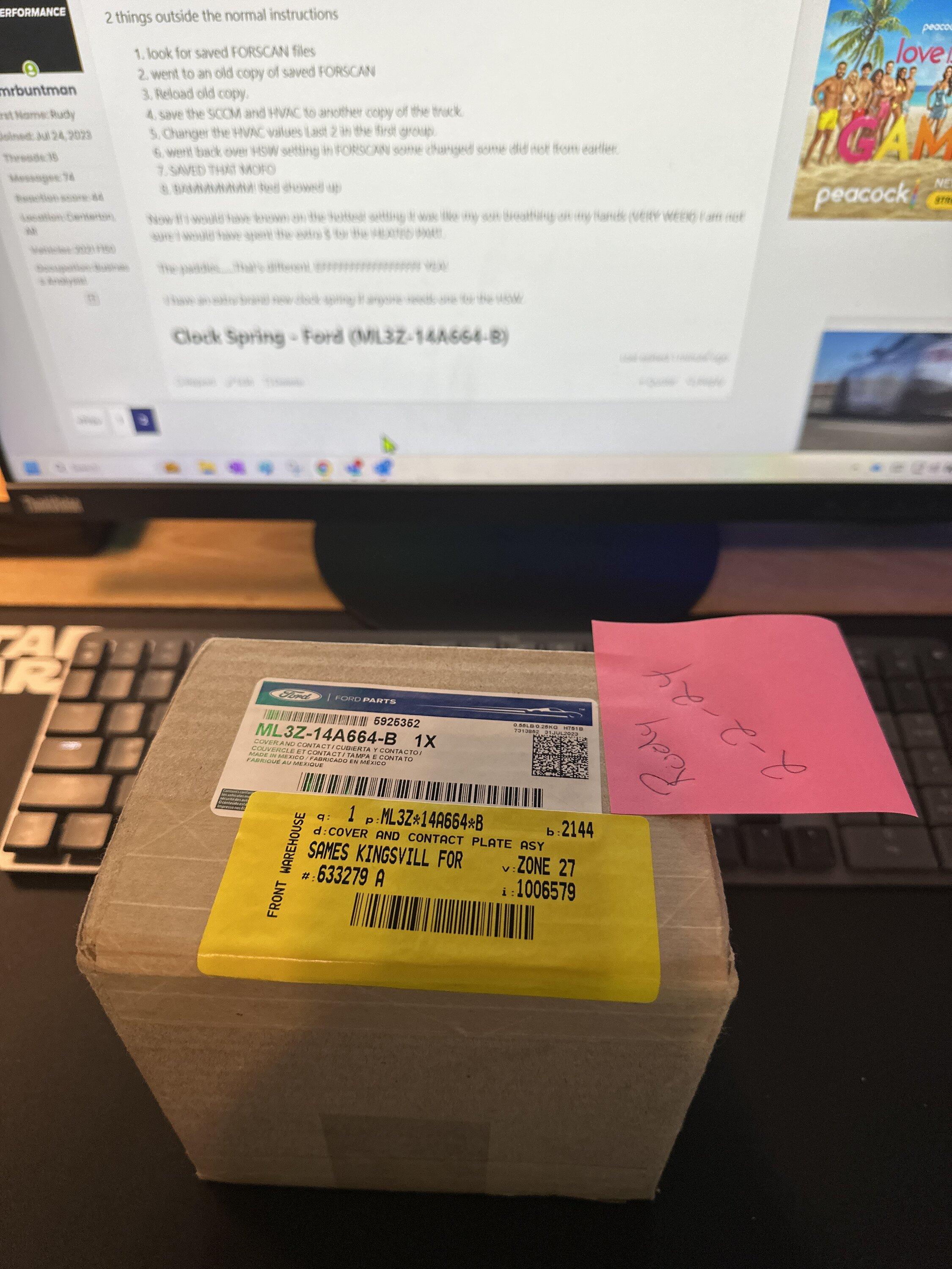 Ford F-150 Heated steering wheel KILLING ME! image