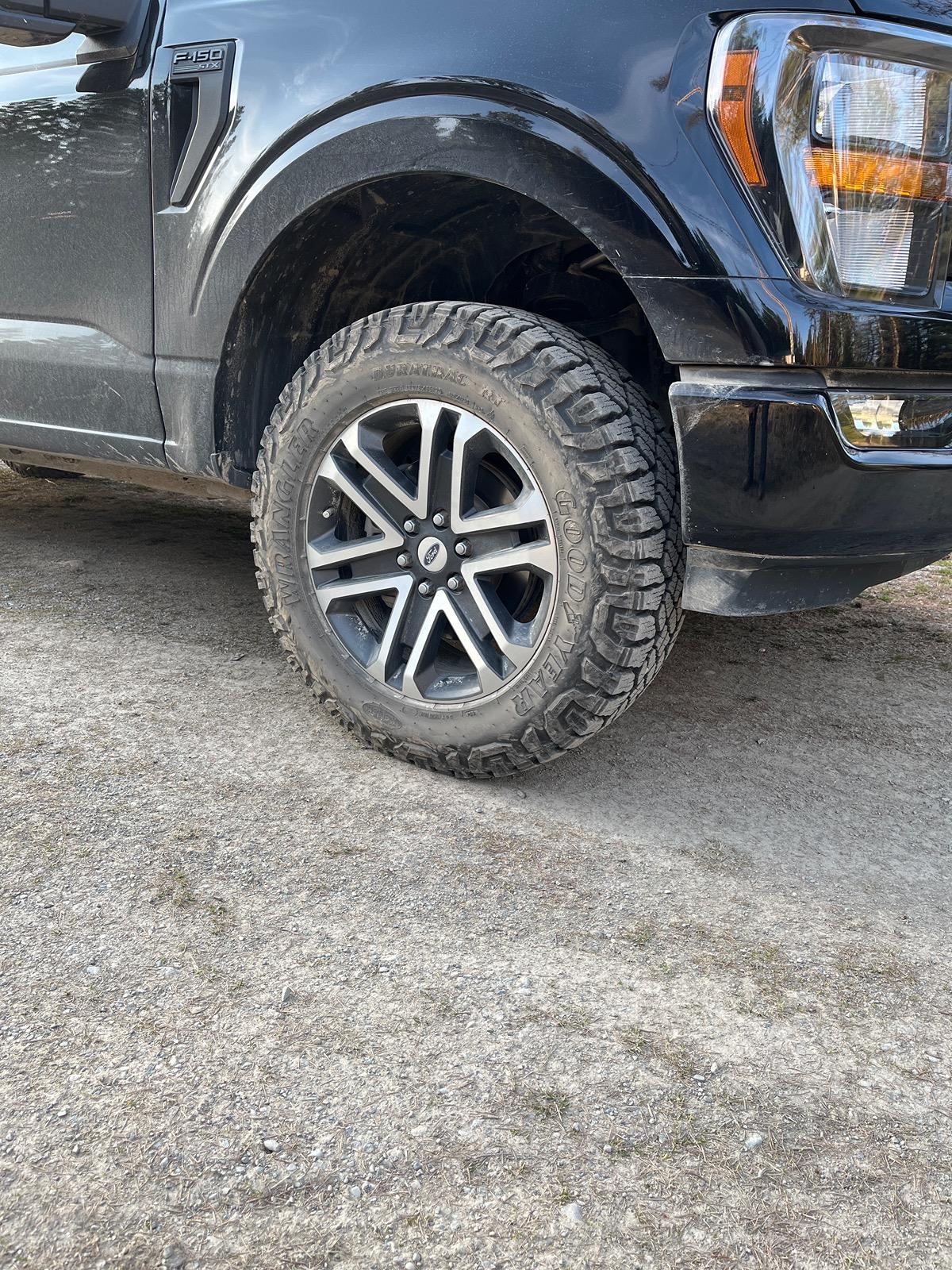 Ford F-150 Tire size for more sidewall? image
