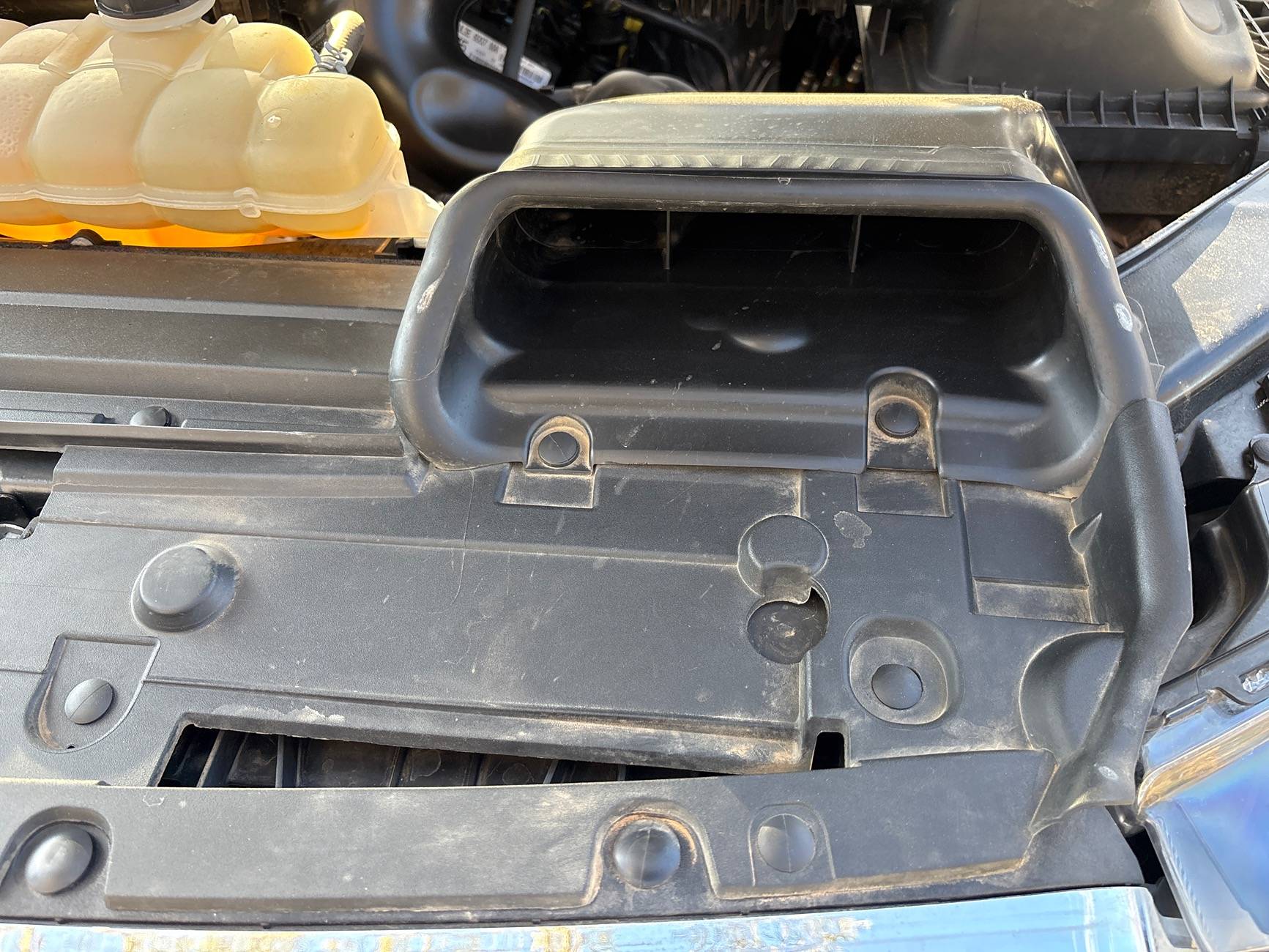 Ford F-150 Hot smell after hill climb image