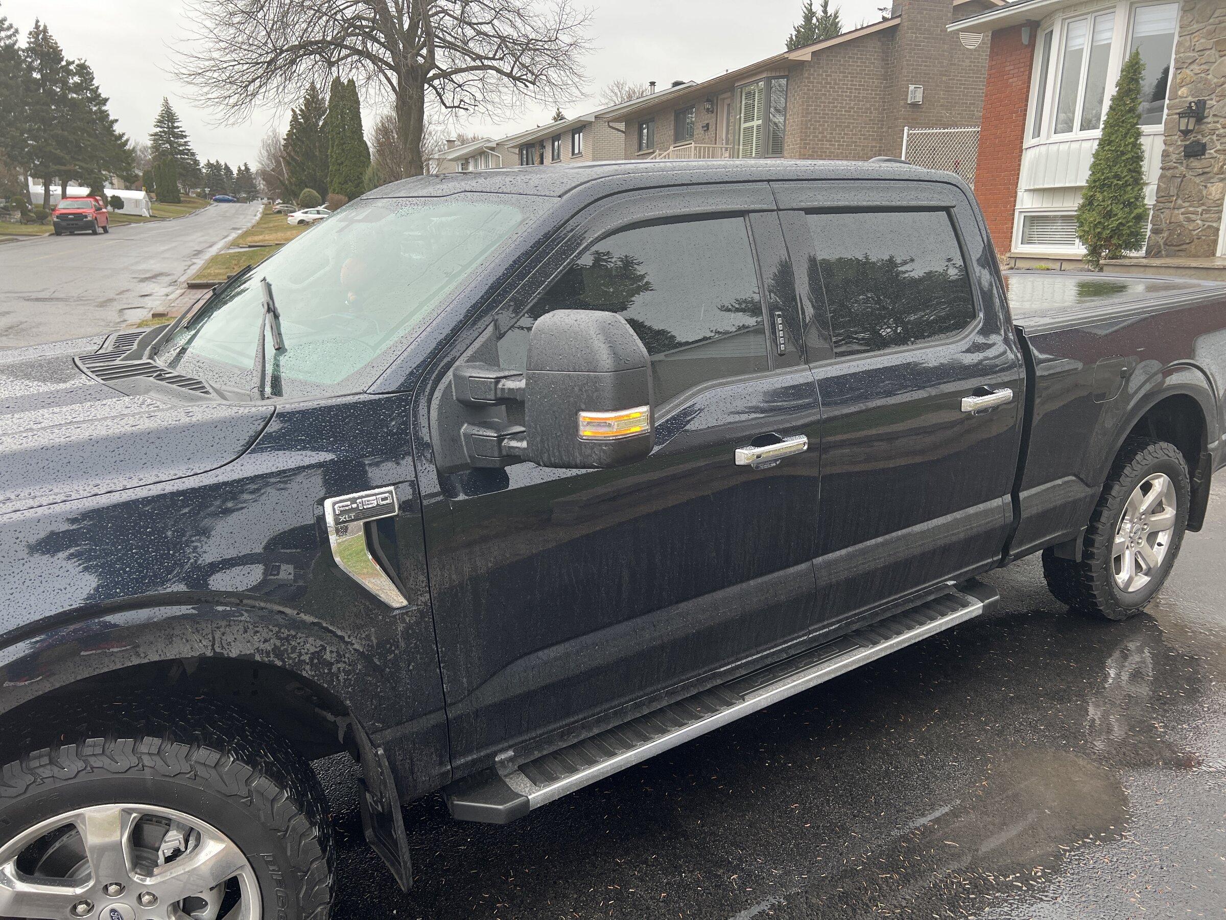 Ford F-150 If you installed Window Deflectors on your 2021 SCREW and you like them - please join this thread image