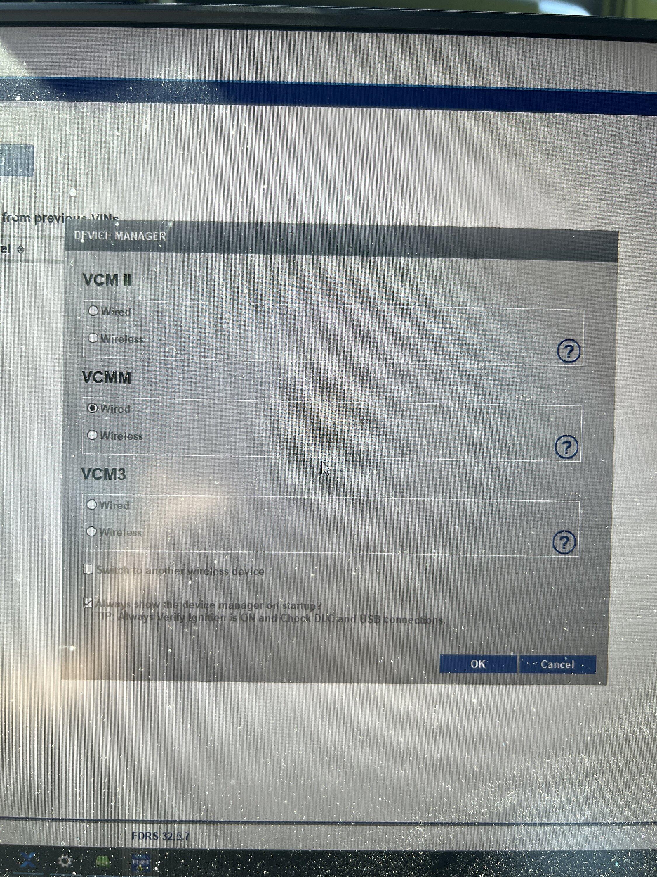 Ford F-150 ECU module programming guide using FDRS image