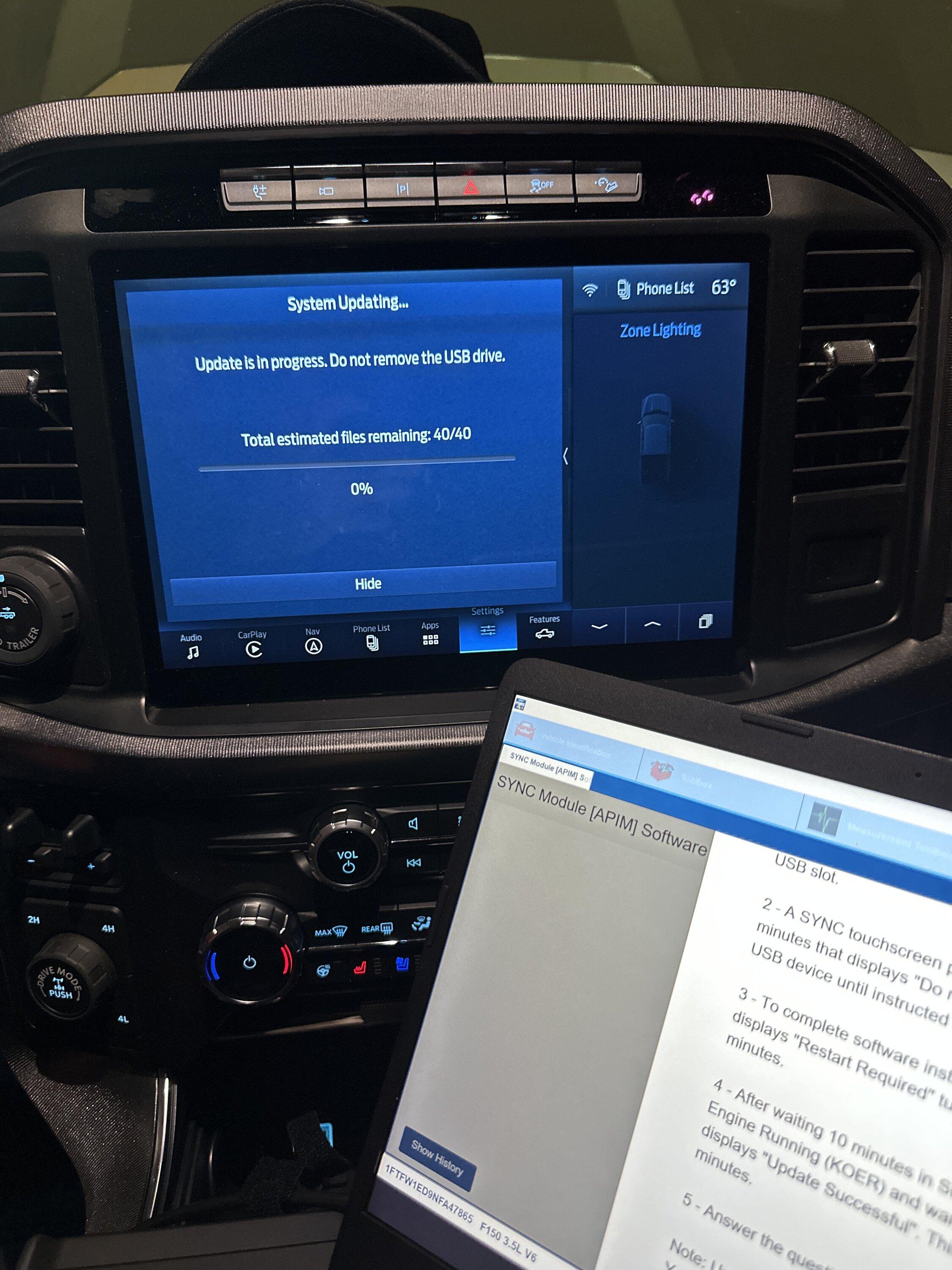 Ford F-150 ECU module programming guide using FDRS image