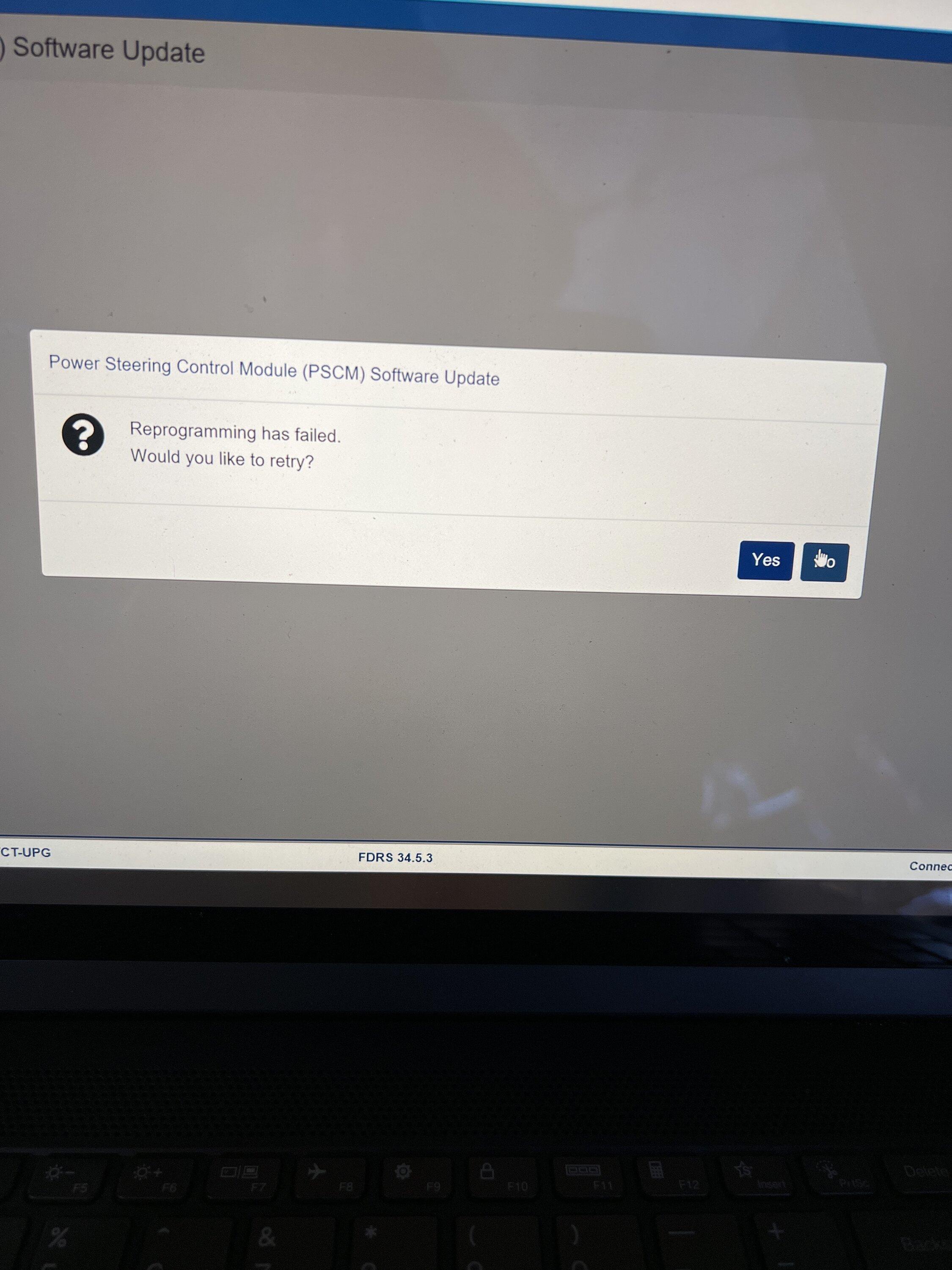 Ford F-150 ECU module programming guide using FDRS image