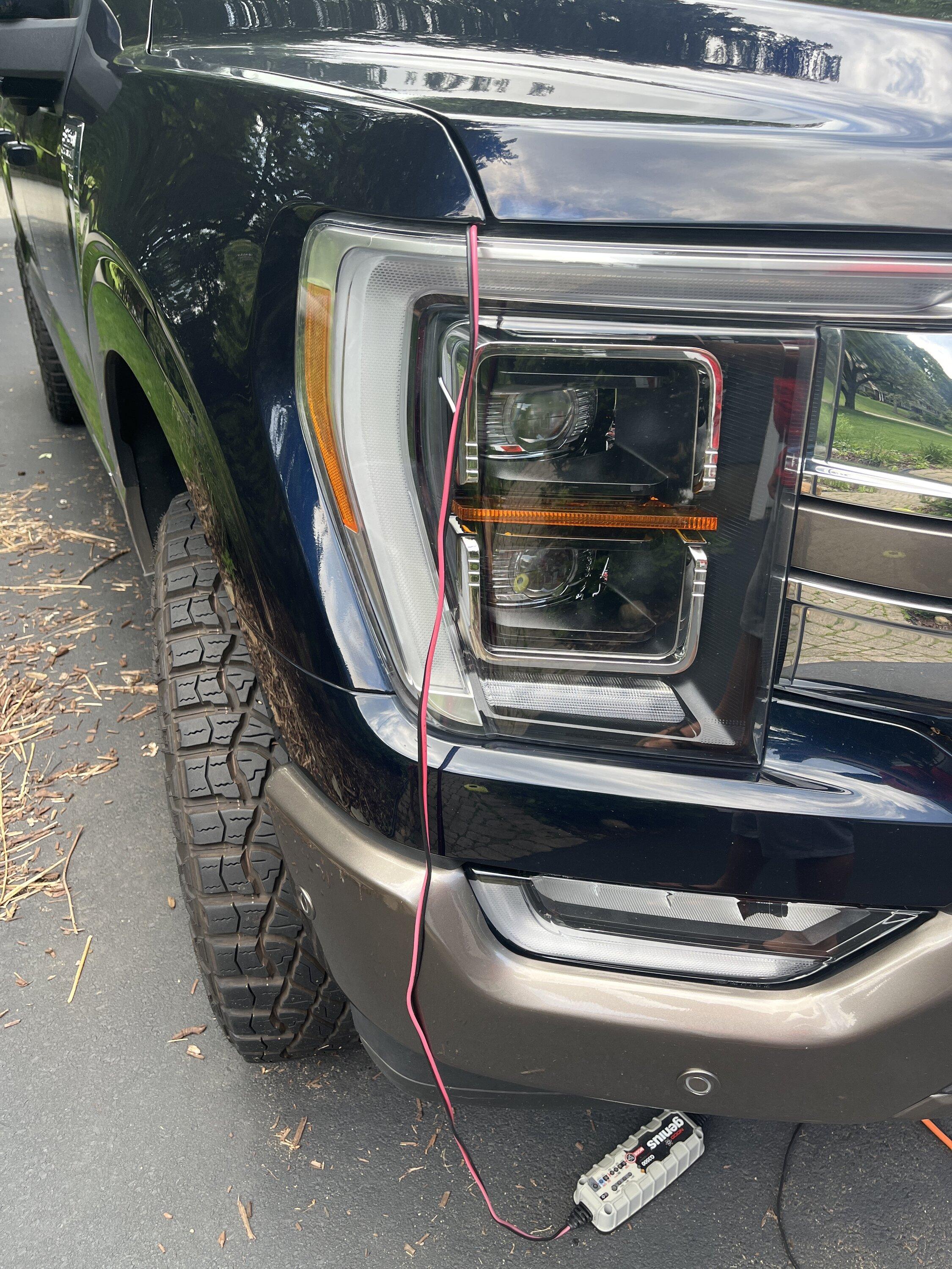 Ford F-150 Testing an Aux batt solution... image