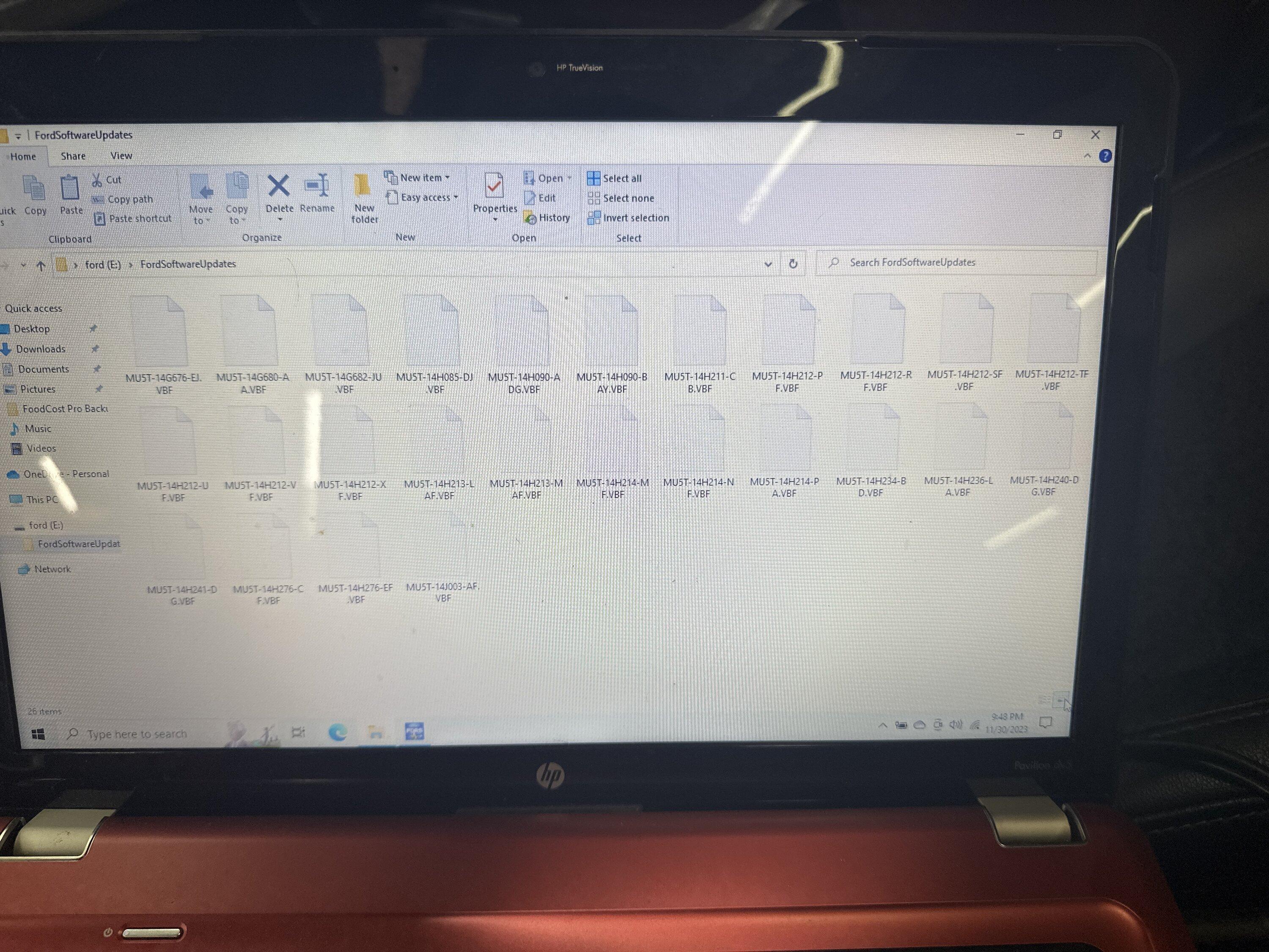Ford F-150 ECU module programming guide using FDRS image