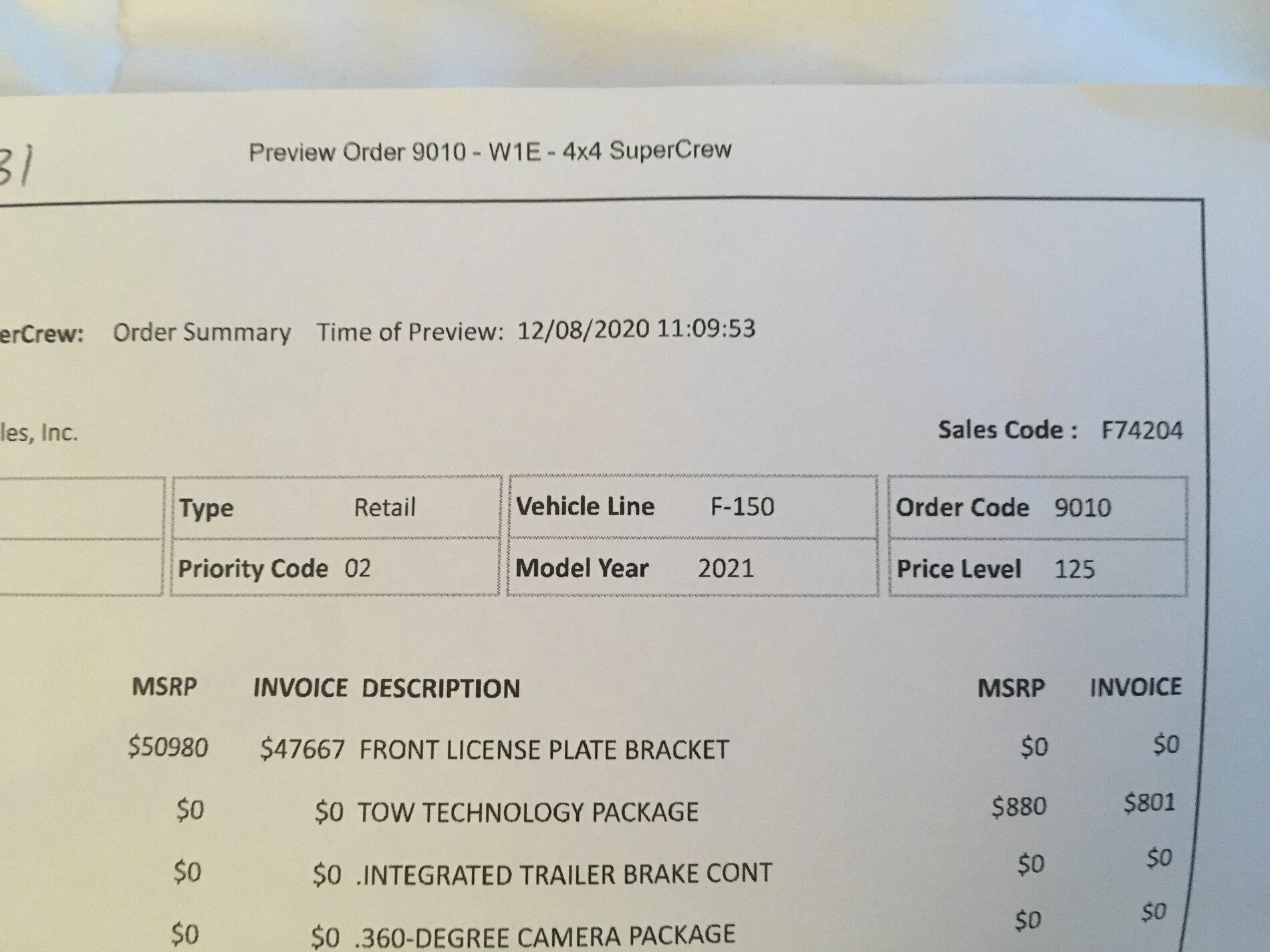 Ford F-150 2021+ F-150 Orders Tracking List & Stats [Enter Yours!] imag