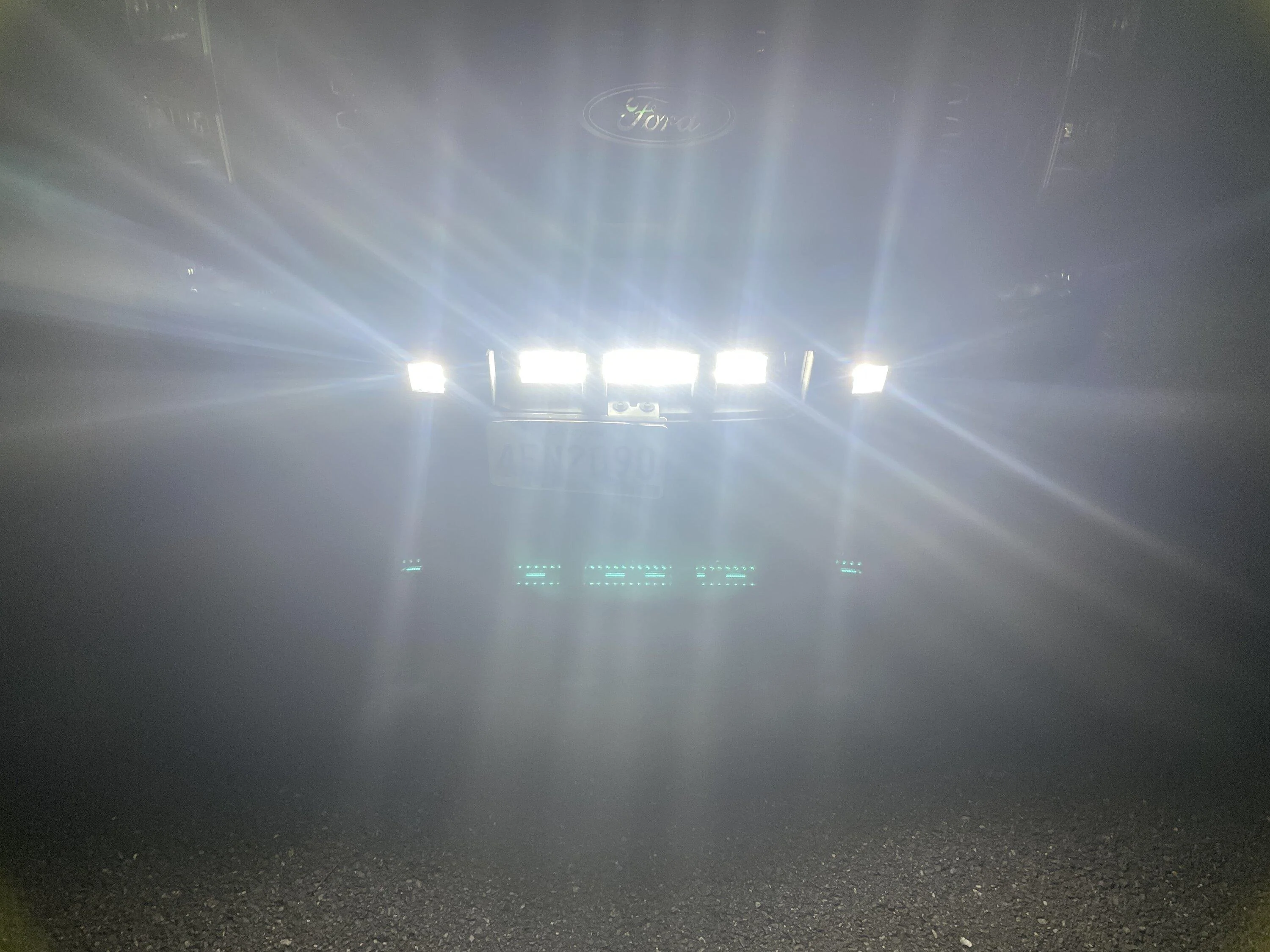 Ford F-150 Bumper mount for ARB or Lightforce lights imag