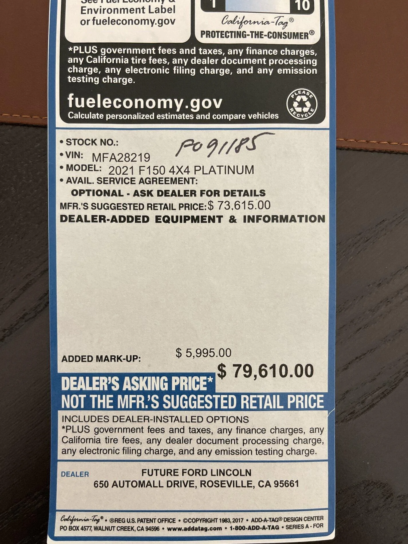 Ford F-150 A bit late but... imag