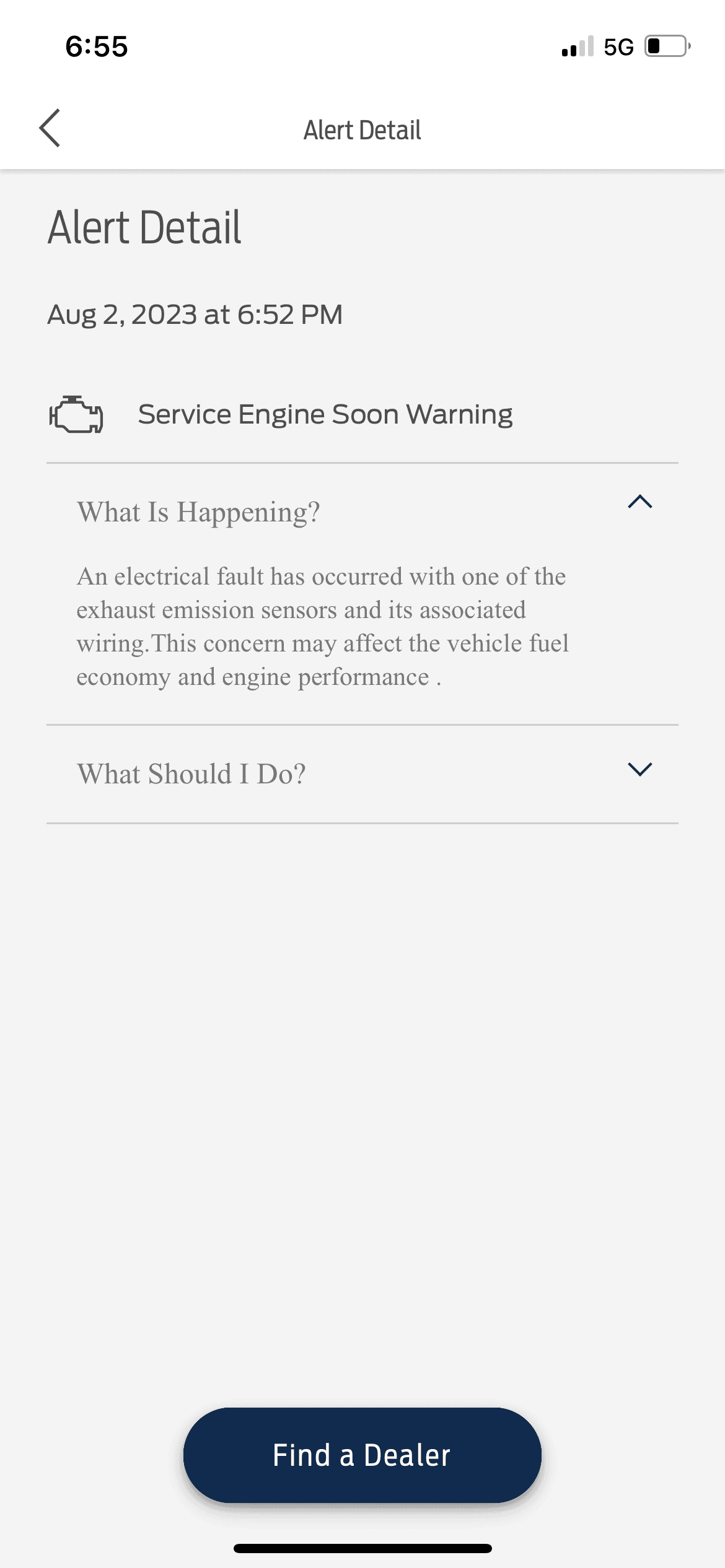 Ford F-150 Service Engine Soon & Battery Conservation image0