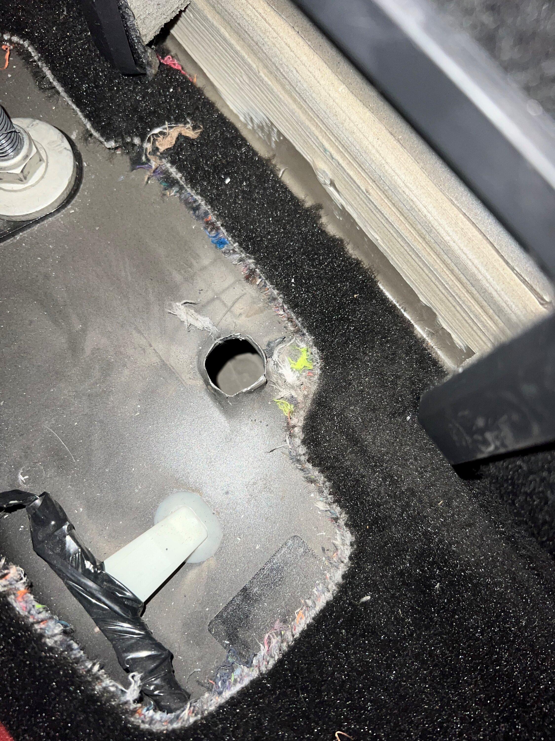 Ford F-150 Help! Nuts for subwoofer mount to body were just spinning image001