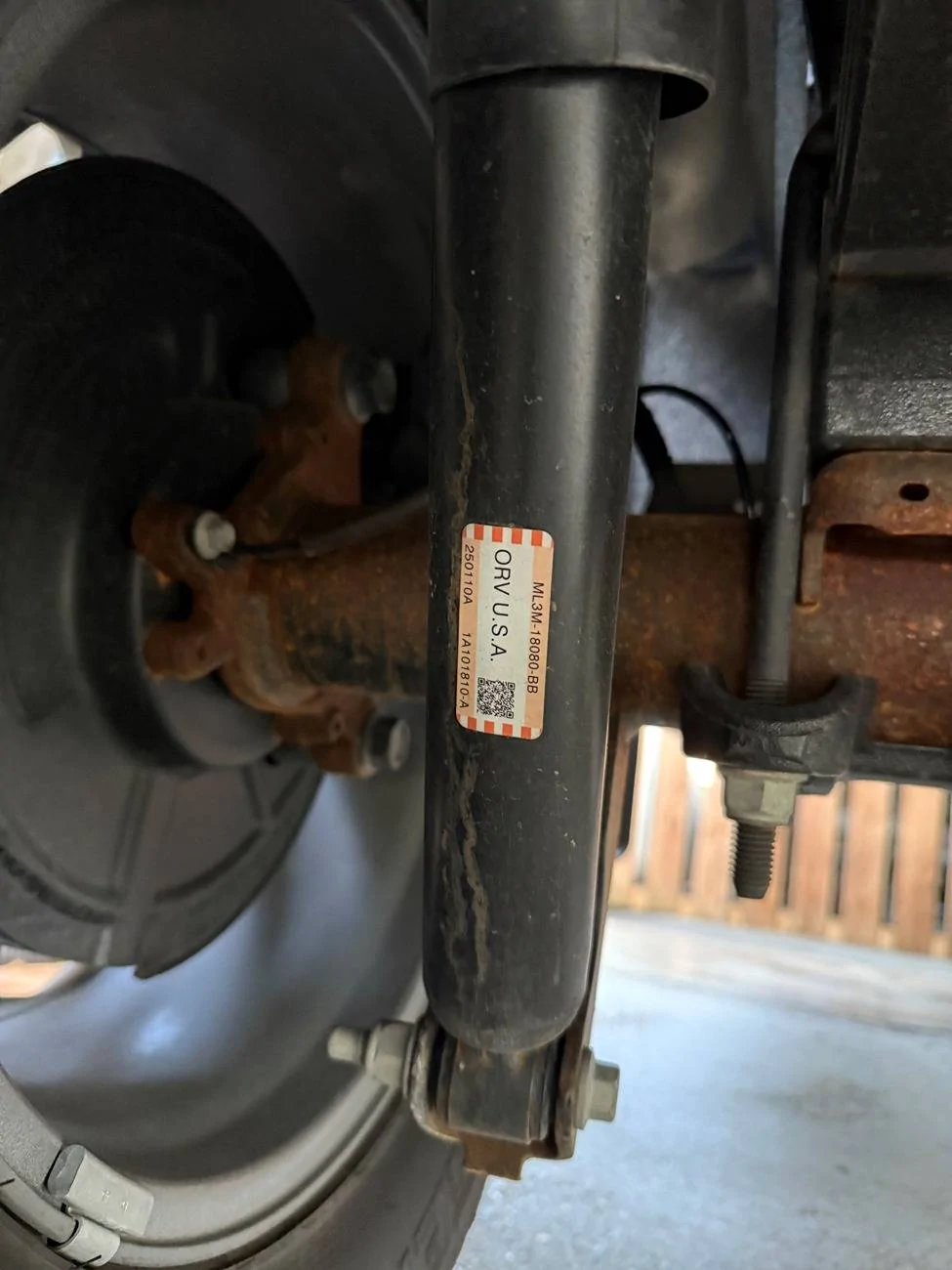 Ford F-150 New 2025 F150 Tremor Rear axel rust image004