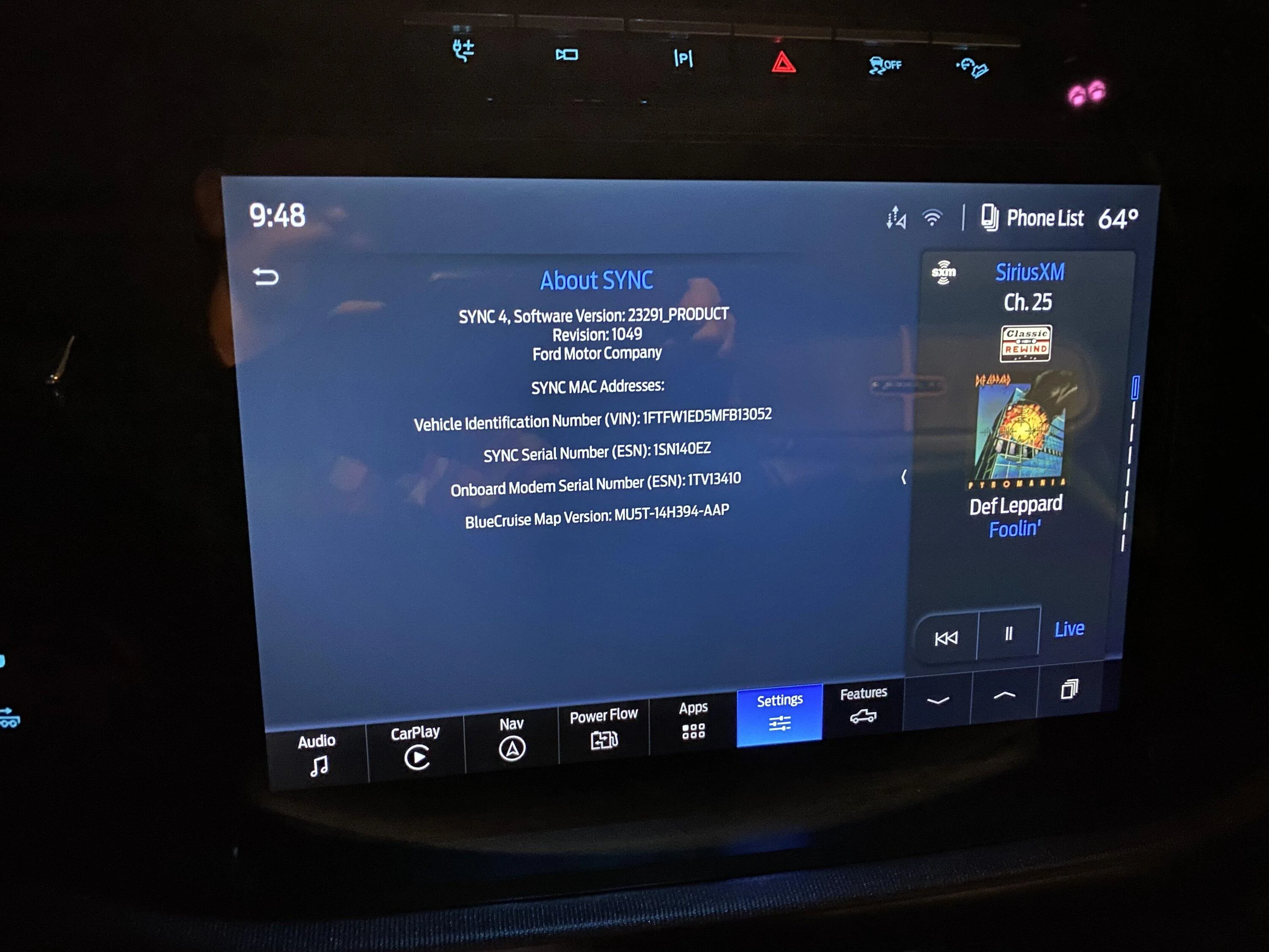 Ford F-150 Ford Power-Up 6.3.0  SYNC version 23291 image_50352385