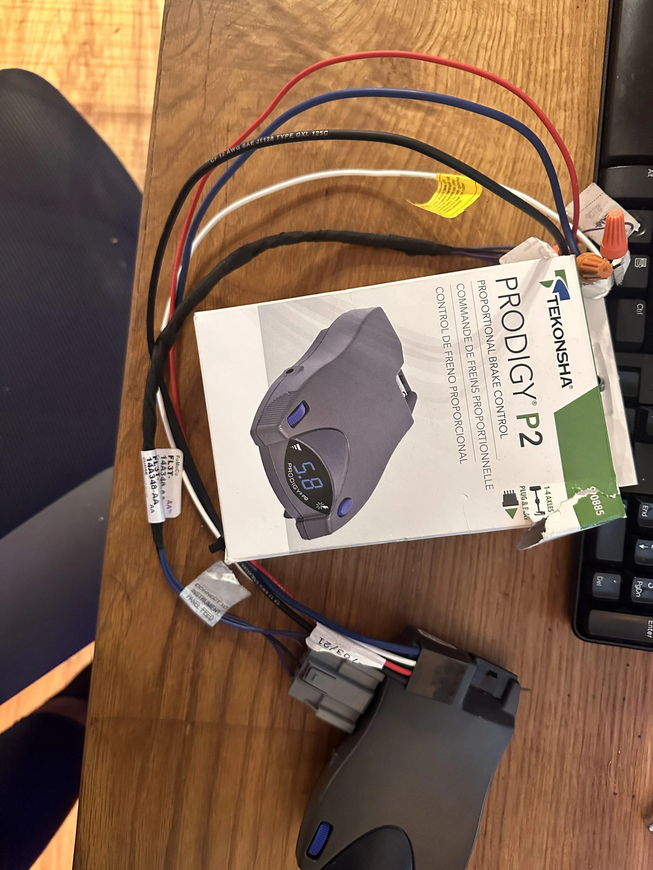 Ford F-150 Trailer Brake Controller Prodigy P2 IMG-1028