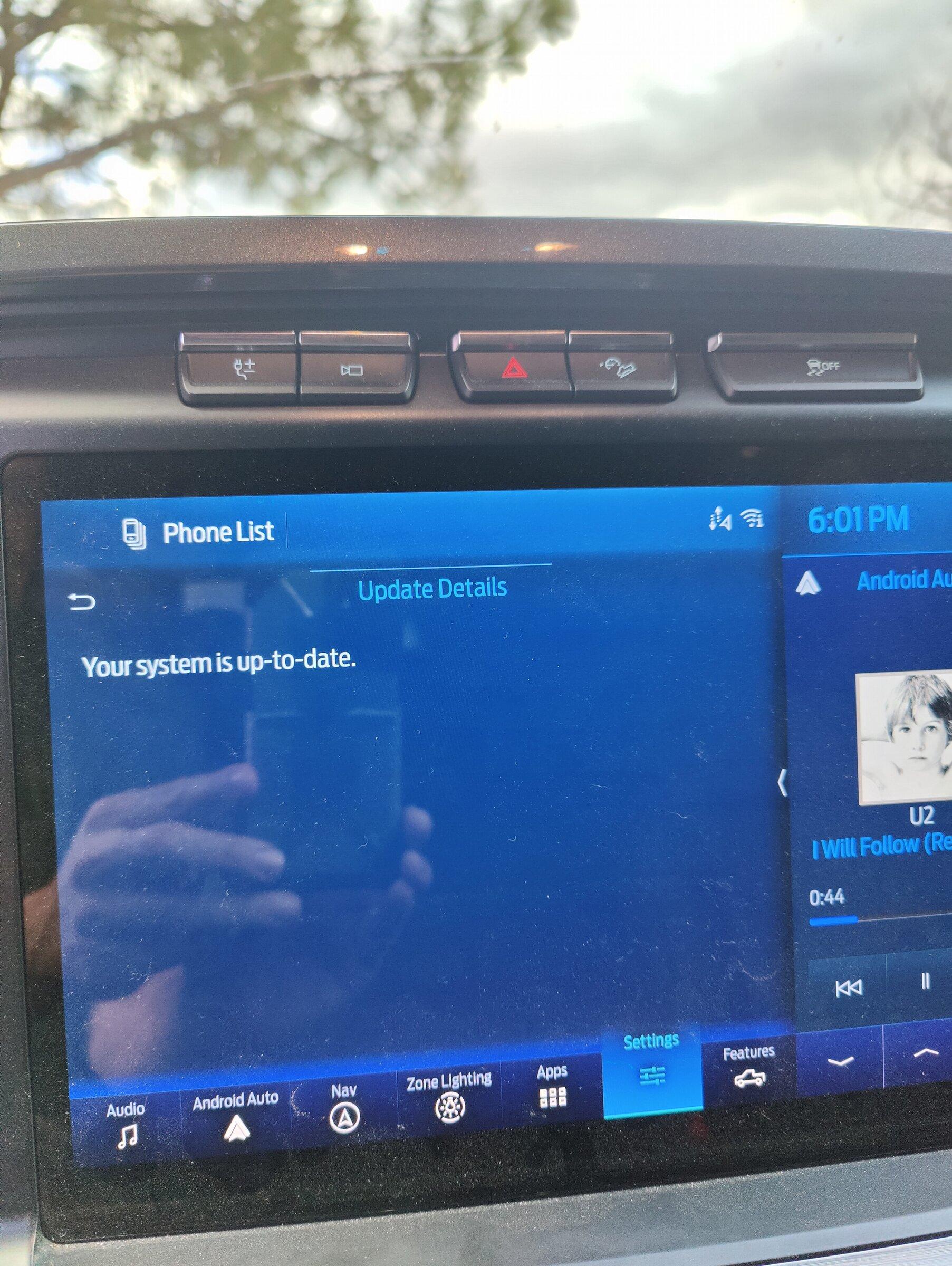 Ford F-150 So what IS the latest/current Sync4 version? IMG20220502180203