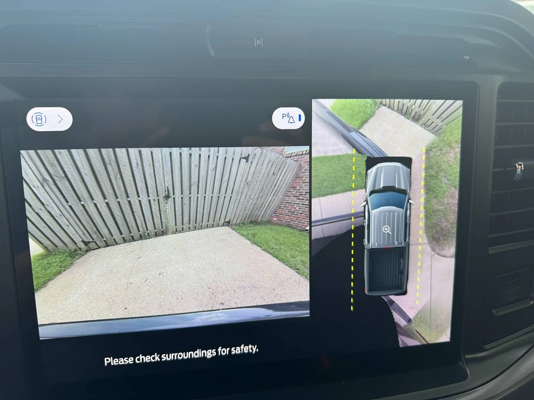 Ford F-150 2025 F150 XLT - 360 Camera View Not Correct IMG_0080