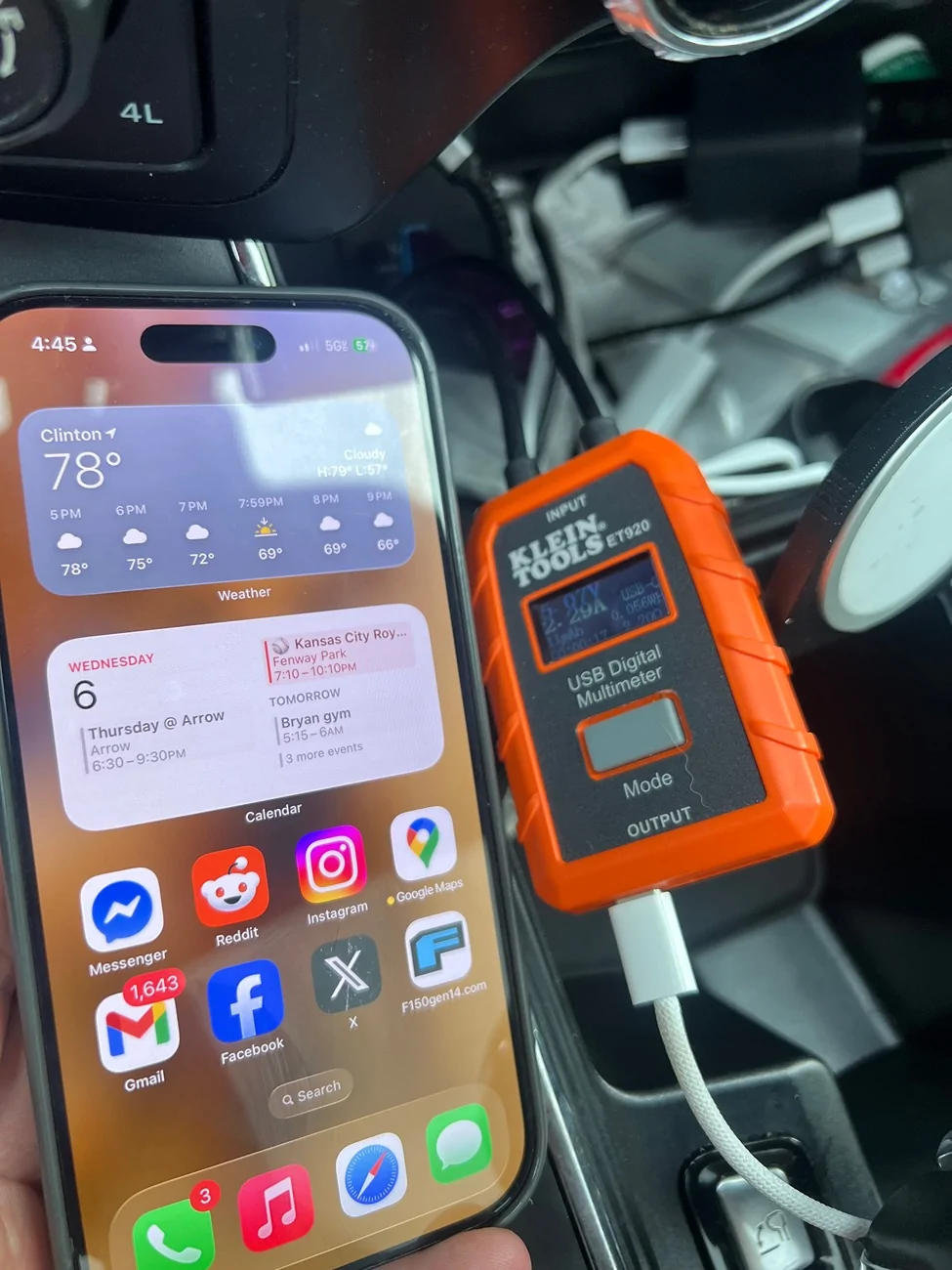 Ford F-150 Slow Phone Charging IMG_0091