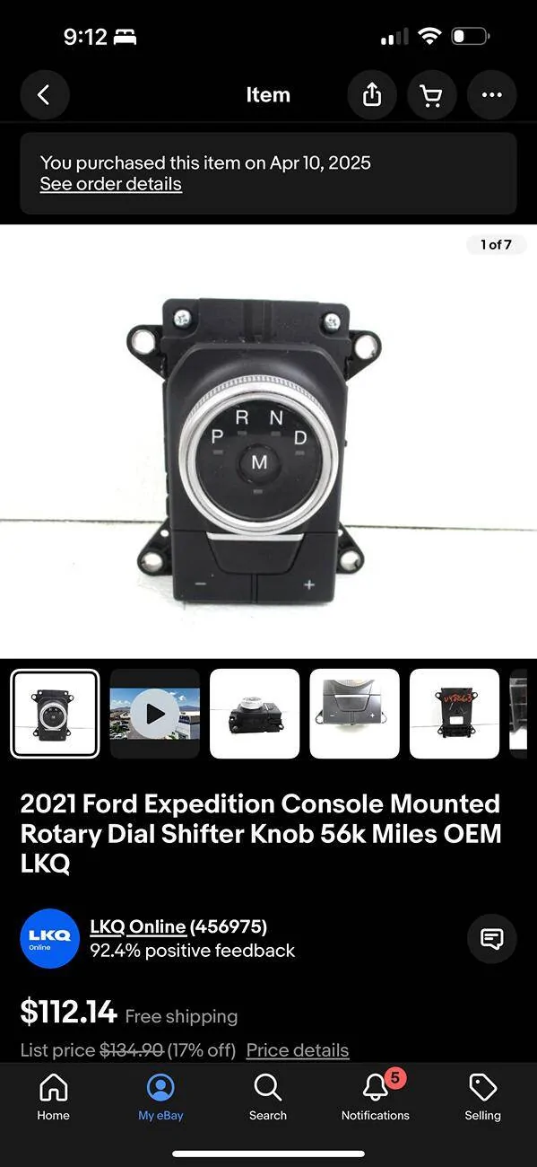 Ford F-150 Folding Shifter Delete & Rotary Knob Swap IMG_0113