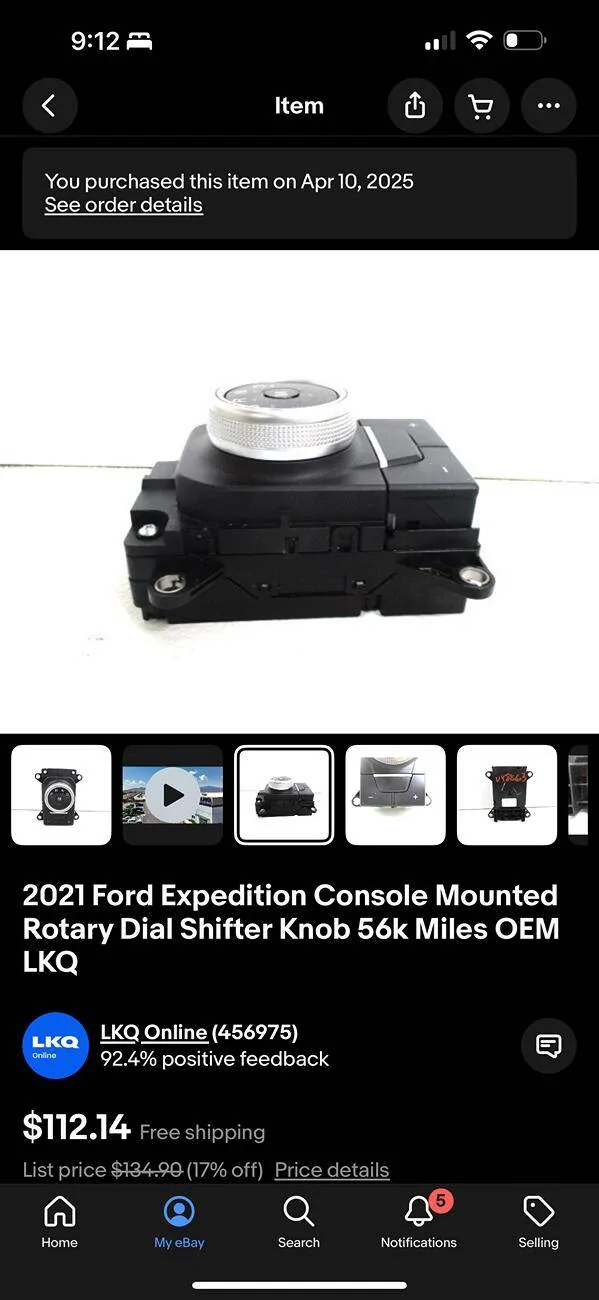 Ford F-150 Folding Shifter Delete & Rotary Knob Swap IMG_0114