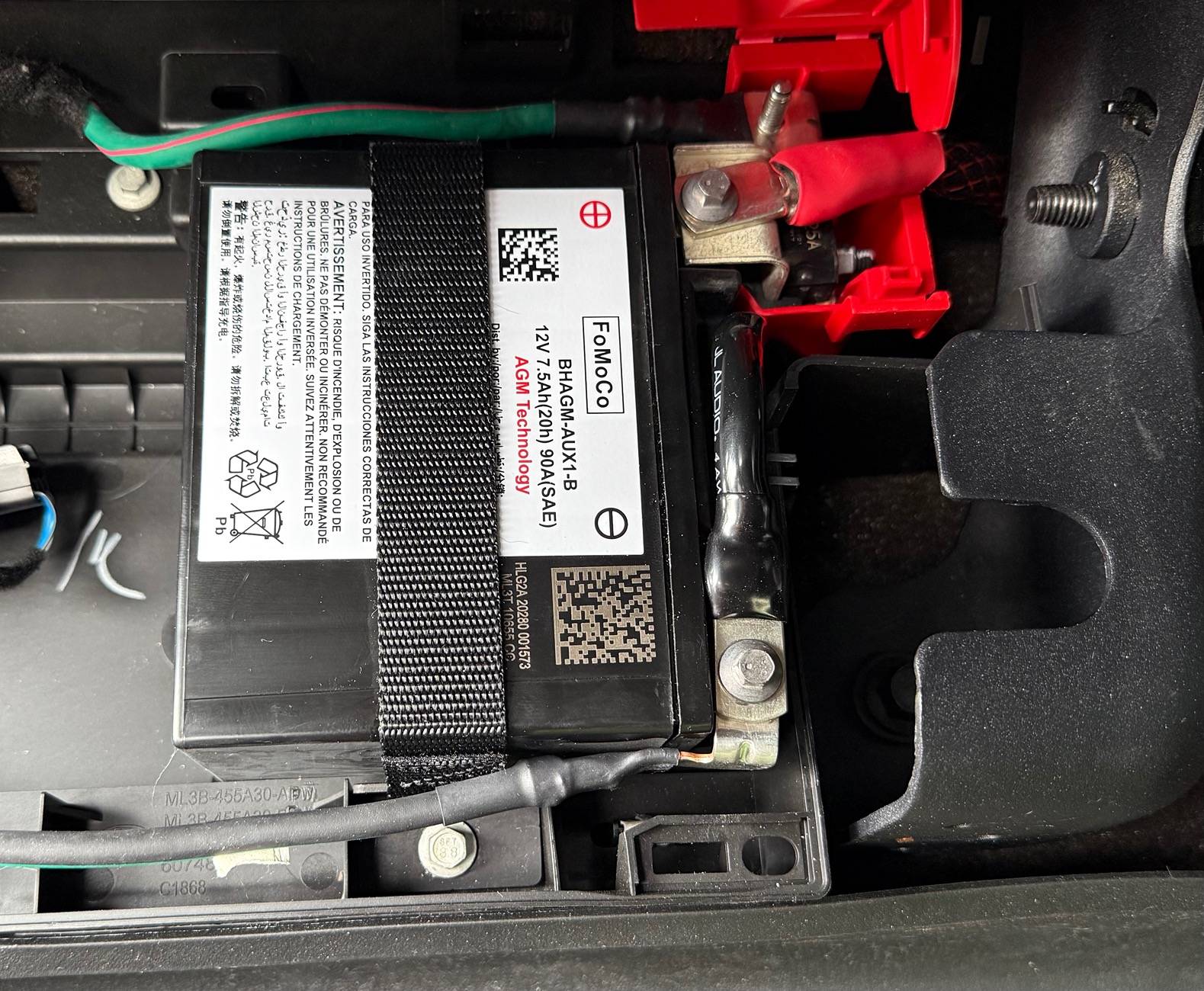 Ford F-150 Testing an Aux batt solution... IMG_0145