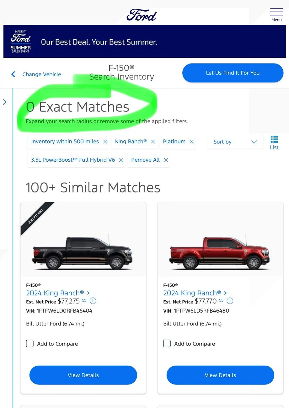 Ford F-150 Ford Inventory Search IMG_0178