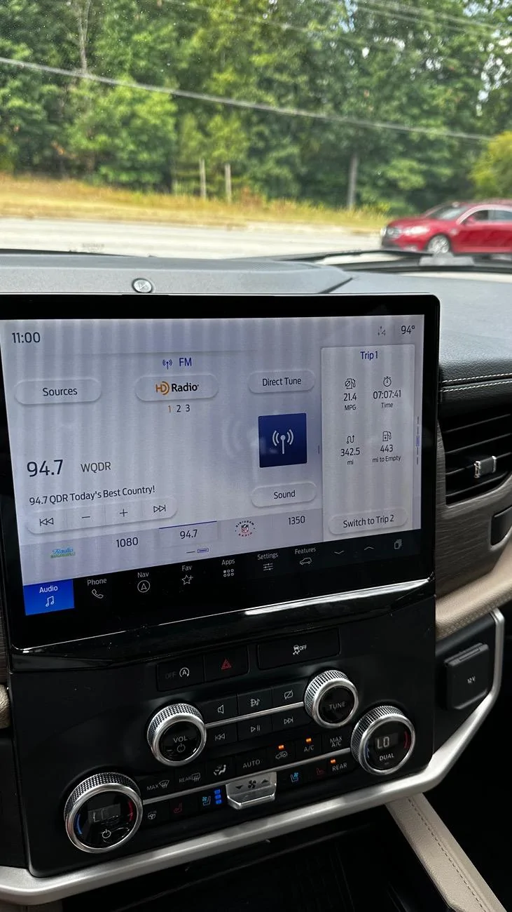 Ford F-150 Sync 4 Trips on Main Screen IMG_0200