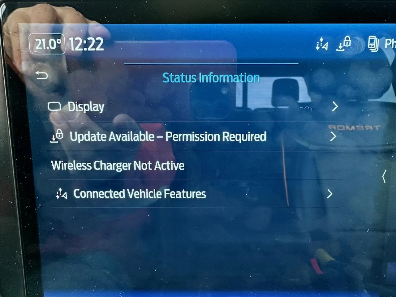 Ford F-150 Update available that needs permission IMG_0227