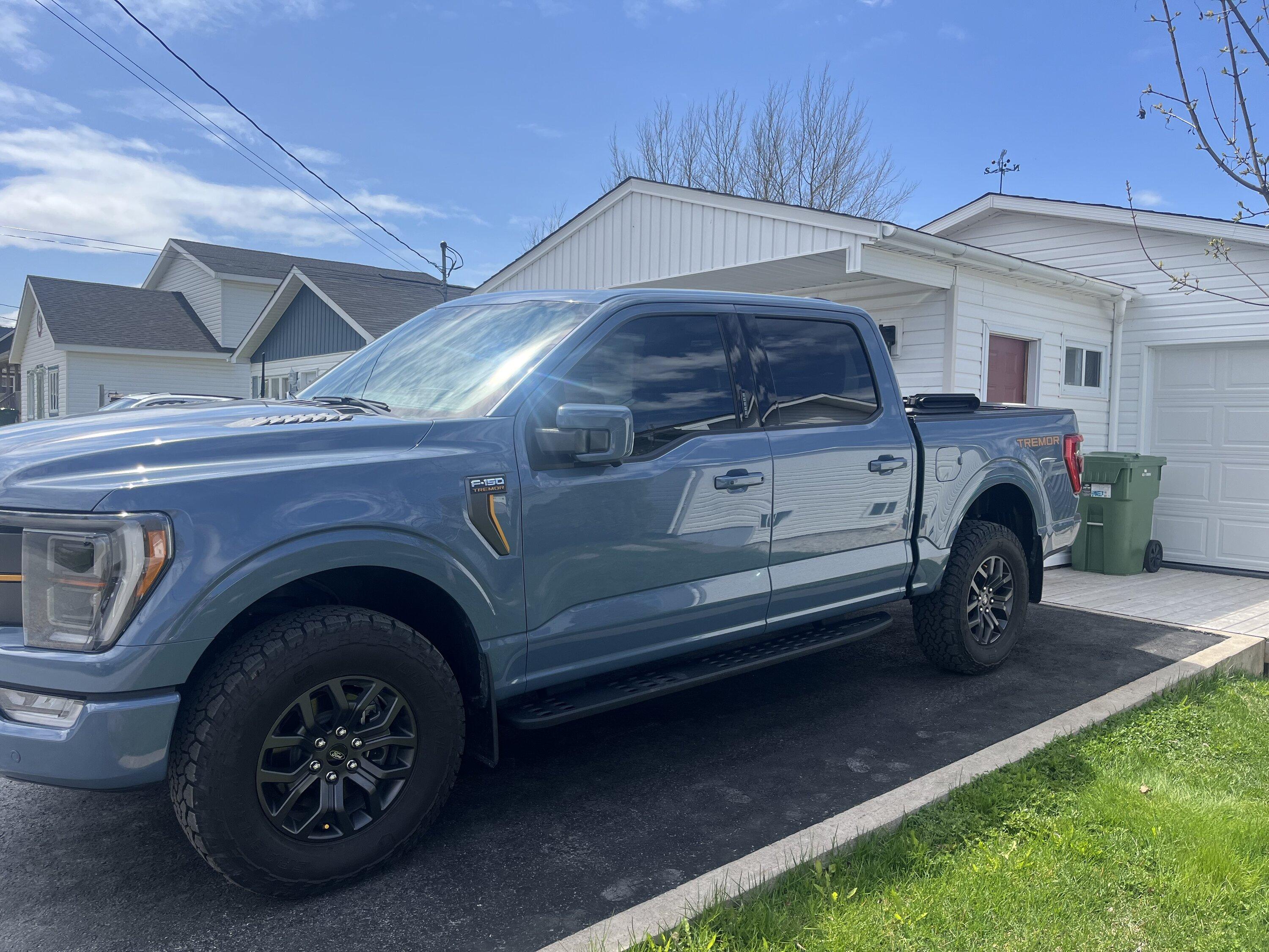 Ford F-150 Tinted front windows IMG_0242