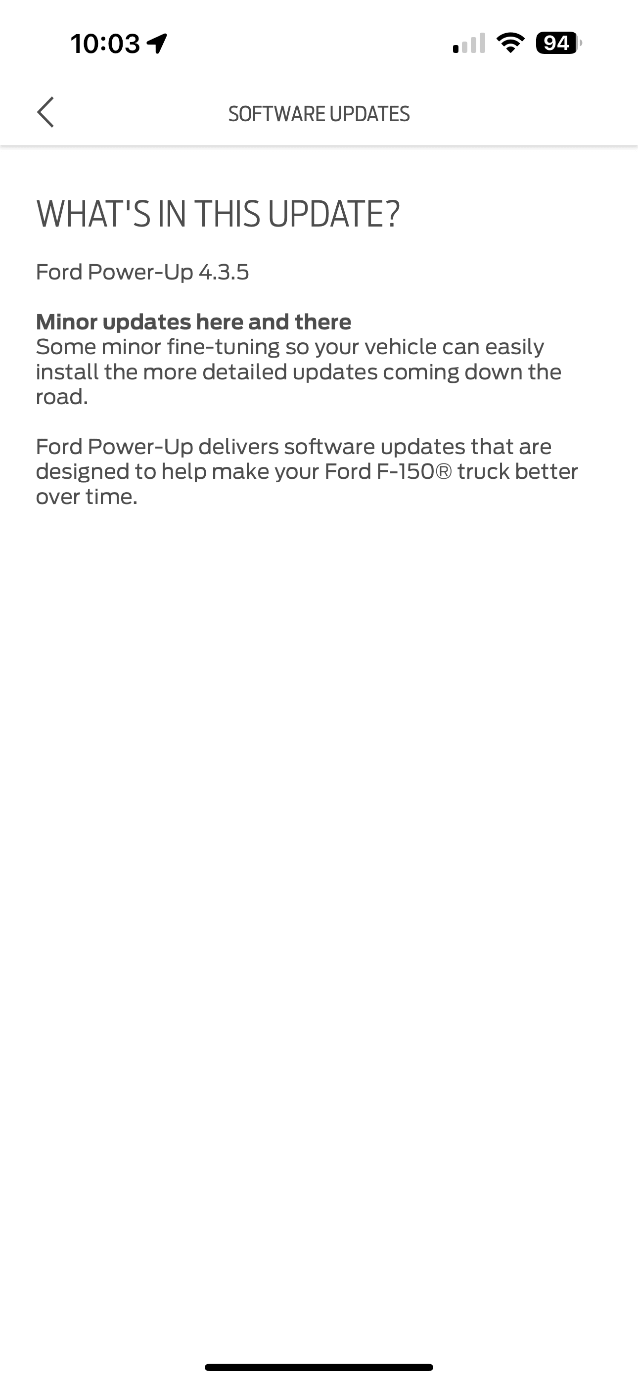 Ford F-150 Got 4.3.5 this morning IMG_0259
