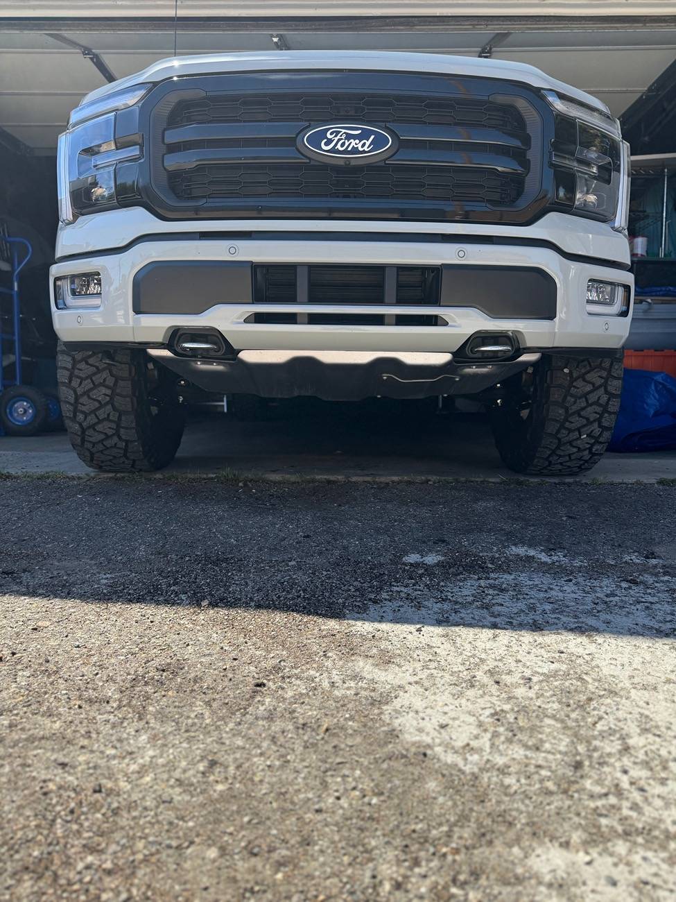 Ford F-150 Ford Performance Tremor Skid Plate Kit install... Done! IMG_0304