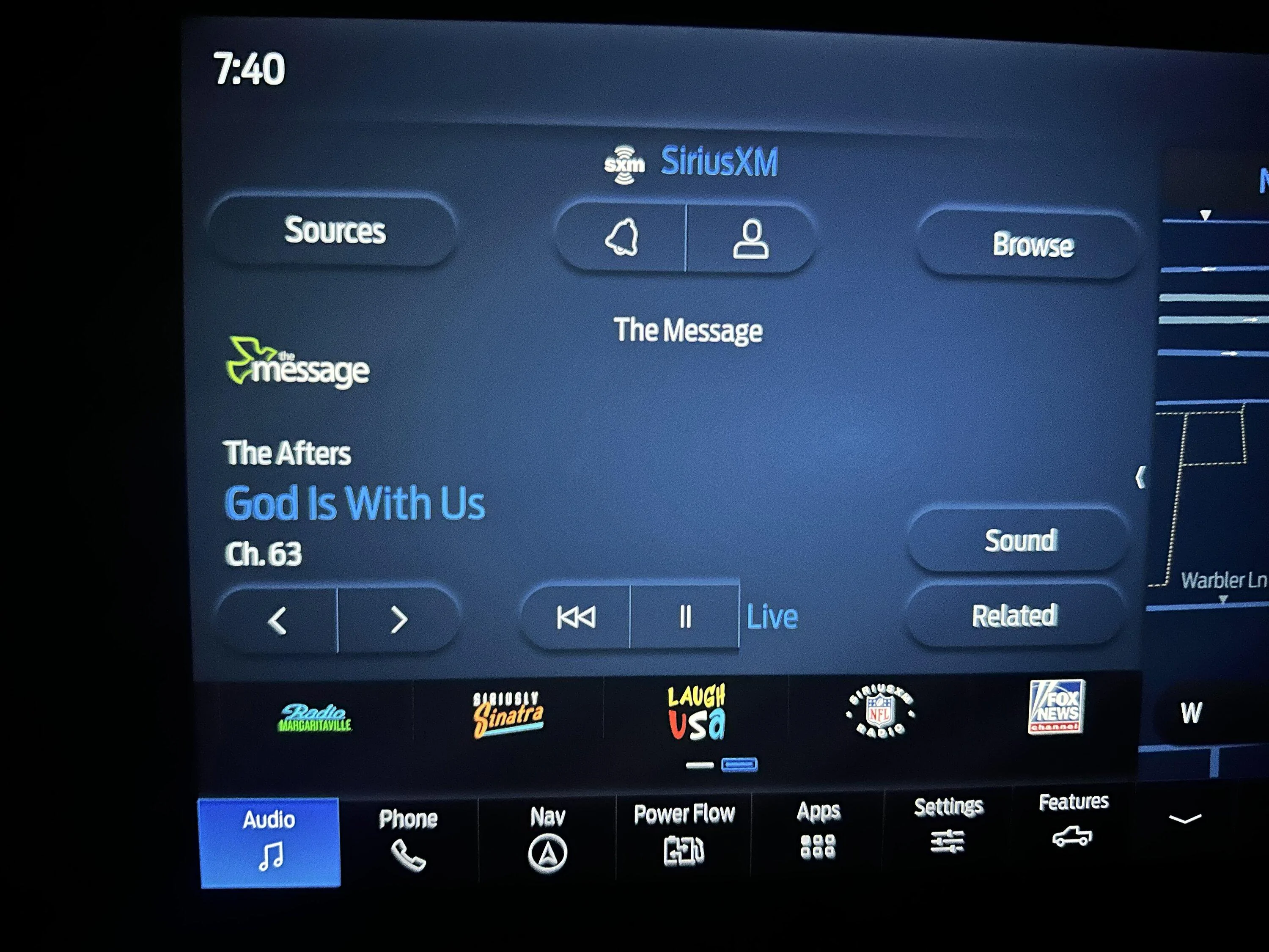 Ford F-150 Sirius XM Presets Resetting IMG_0308