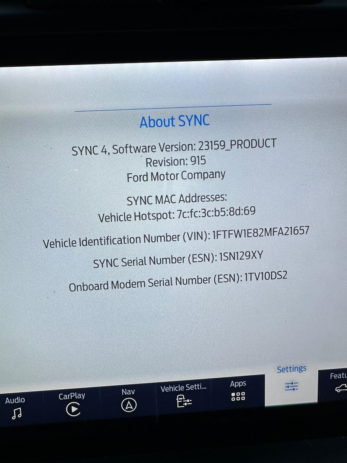 Ford F-150 Using the the backup / bed camera while driving? IMG_0340