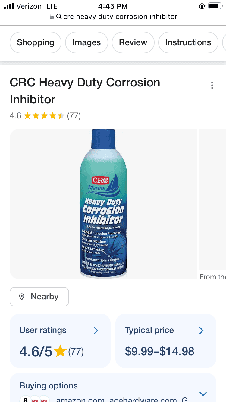 Ford F-150 Anti-Rust Coating for Shocks IMG_0362