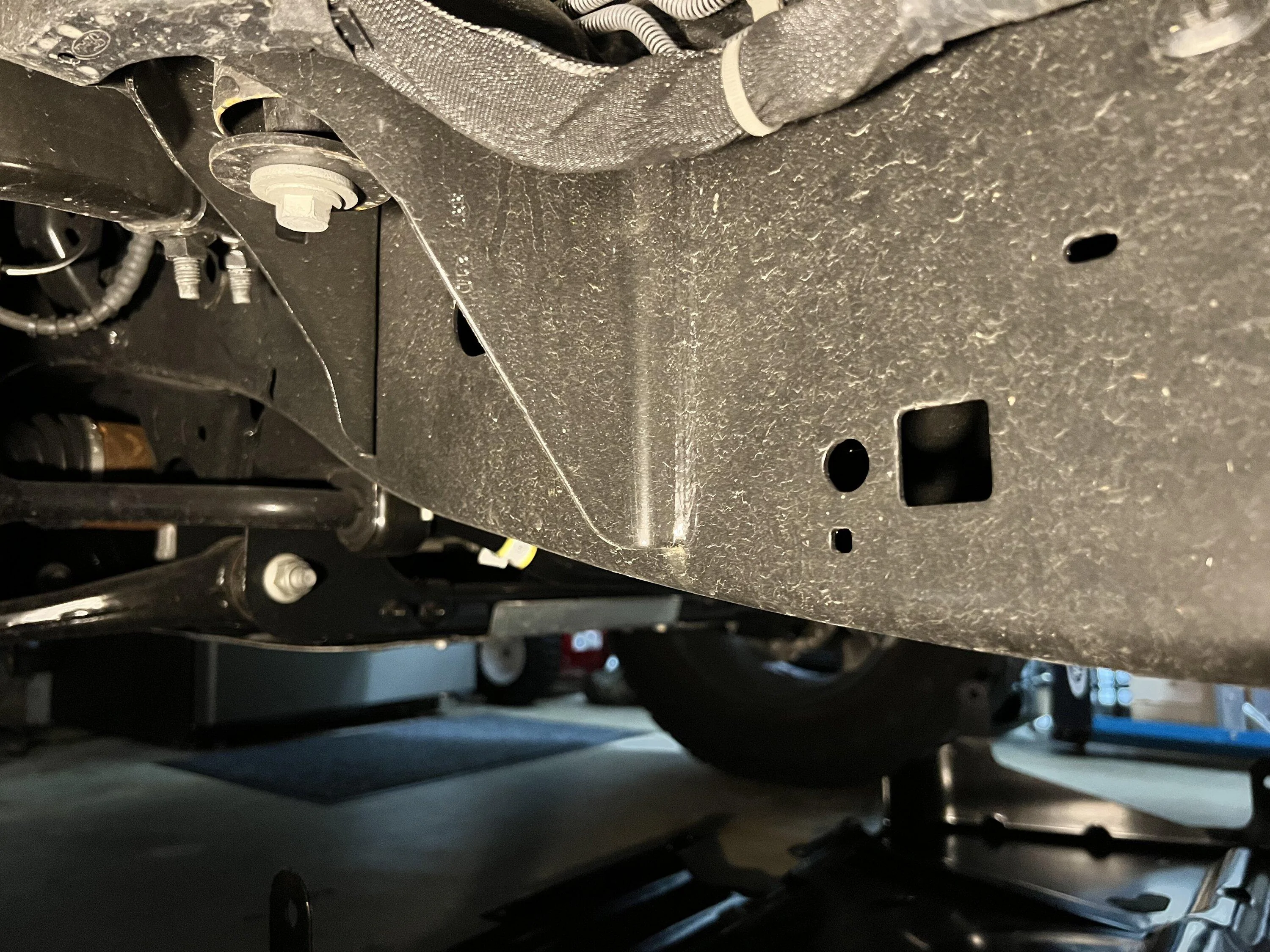 Ford F-150 Factory catalytic converter protection IMG_0451