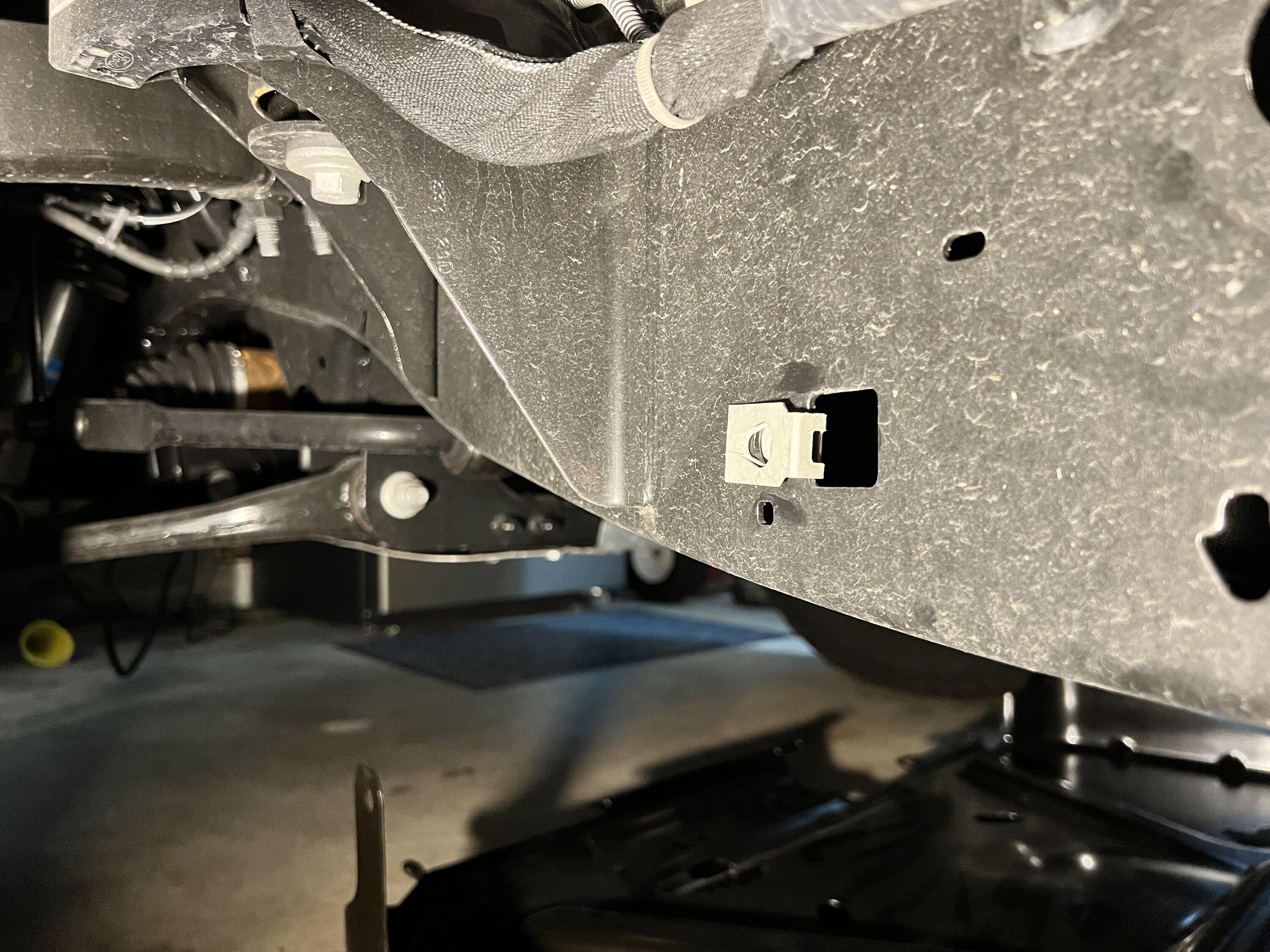 Ford F-150 Factory catalytic converter protection IMG_0452