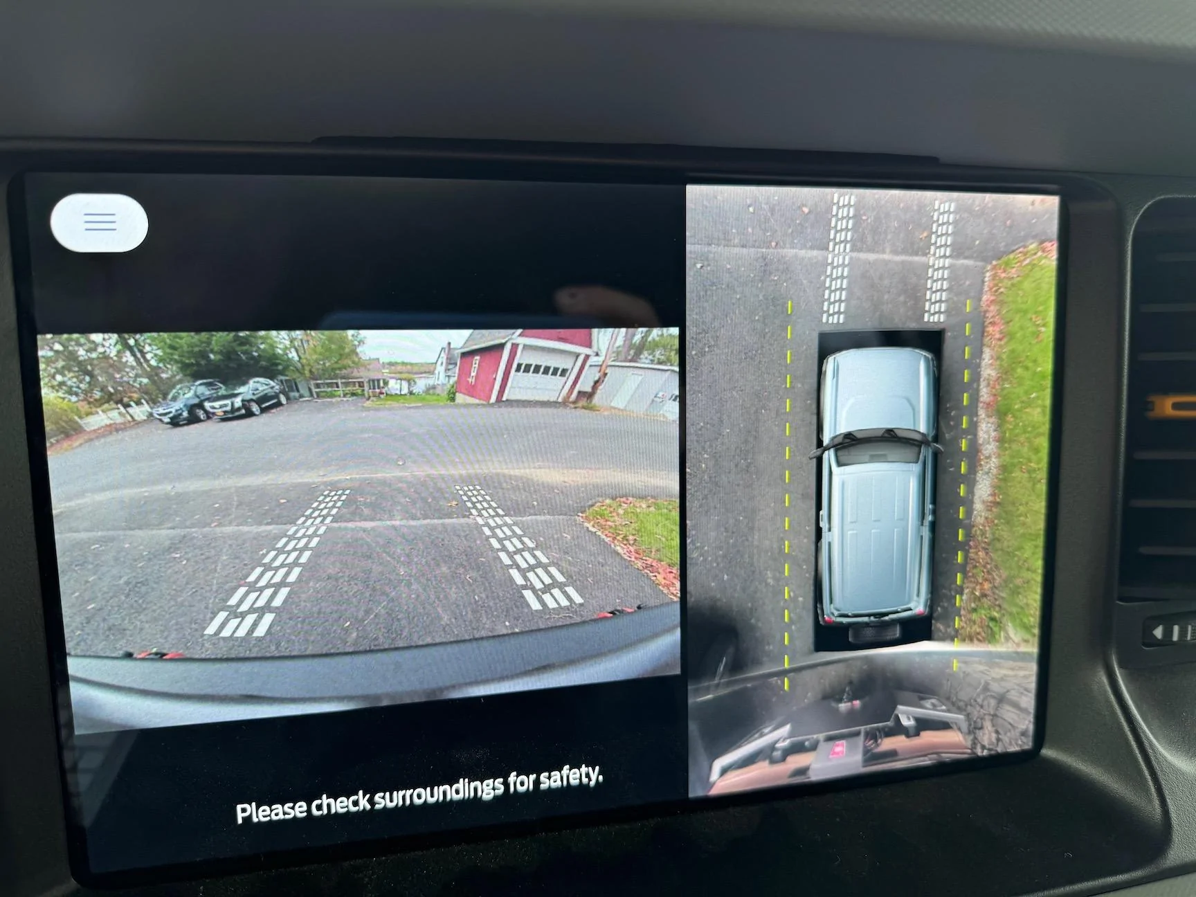 Ford F-150 How to turn on Rock Crawl Front Camera Projected Guide Lines???? IMG_0491