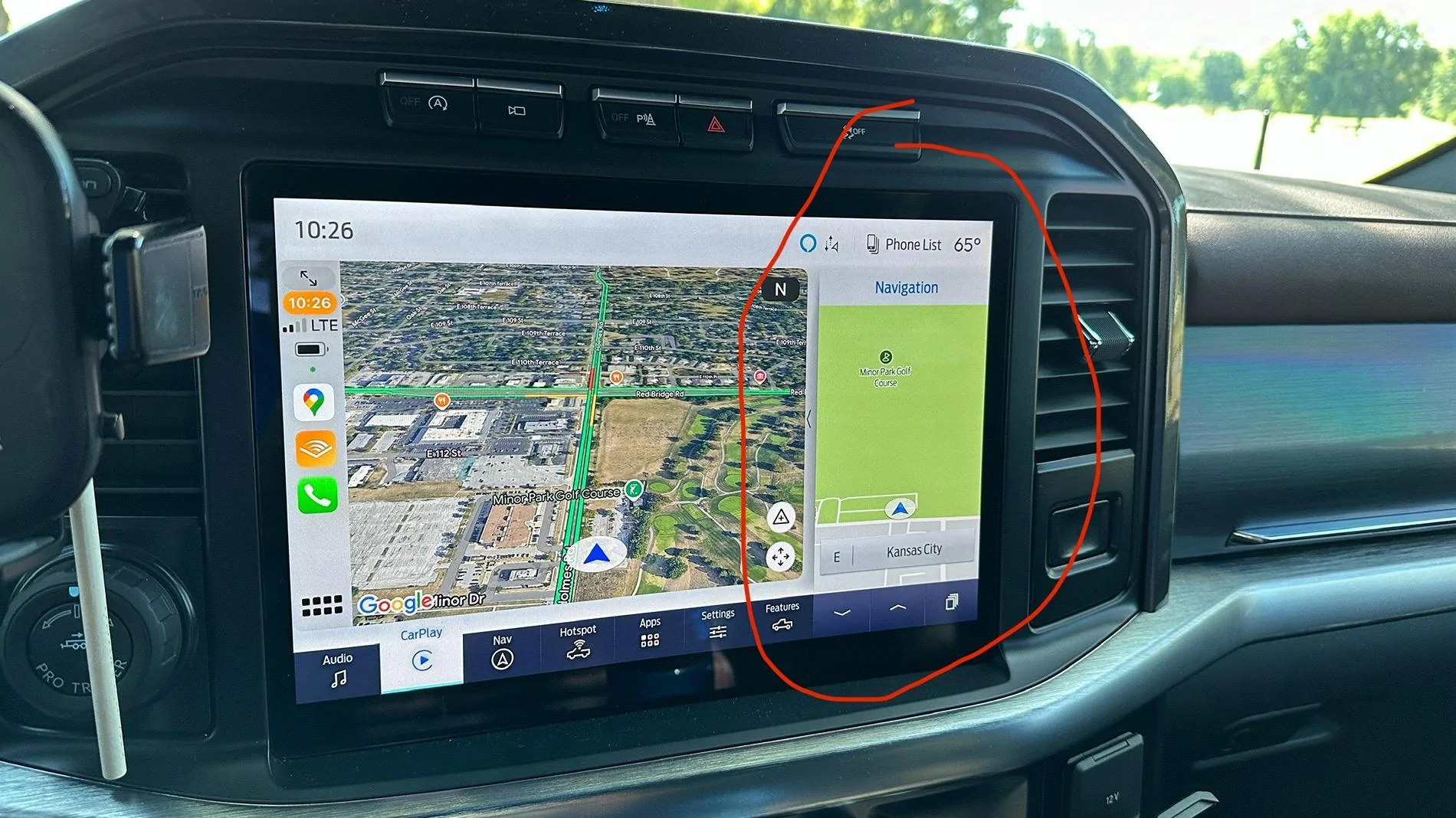 Ford F-150 Full screen CarPlay? IMG_0520